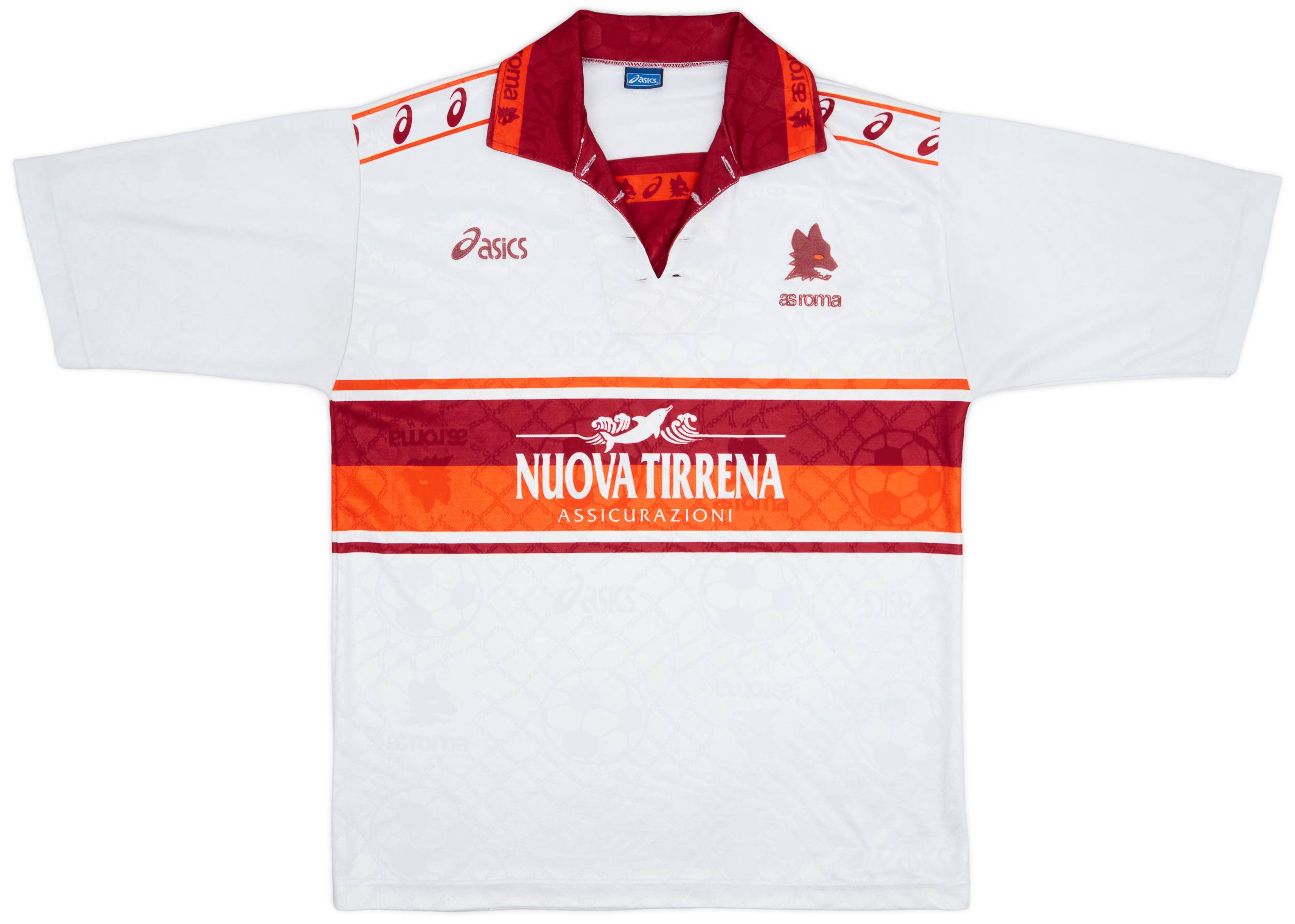 1994-95 Roma Home Shirt - 8/10 - (M)