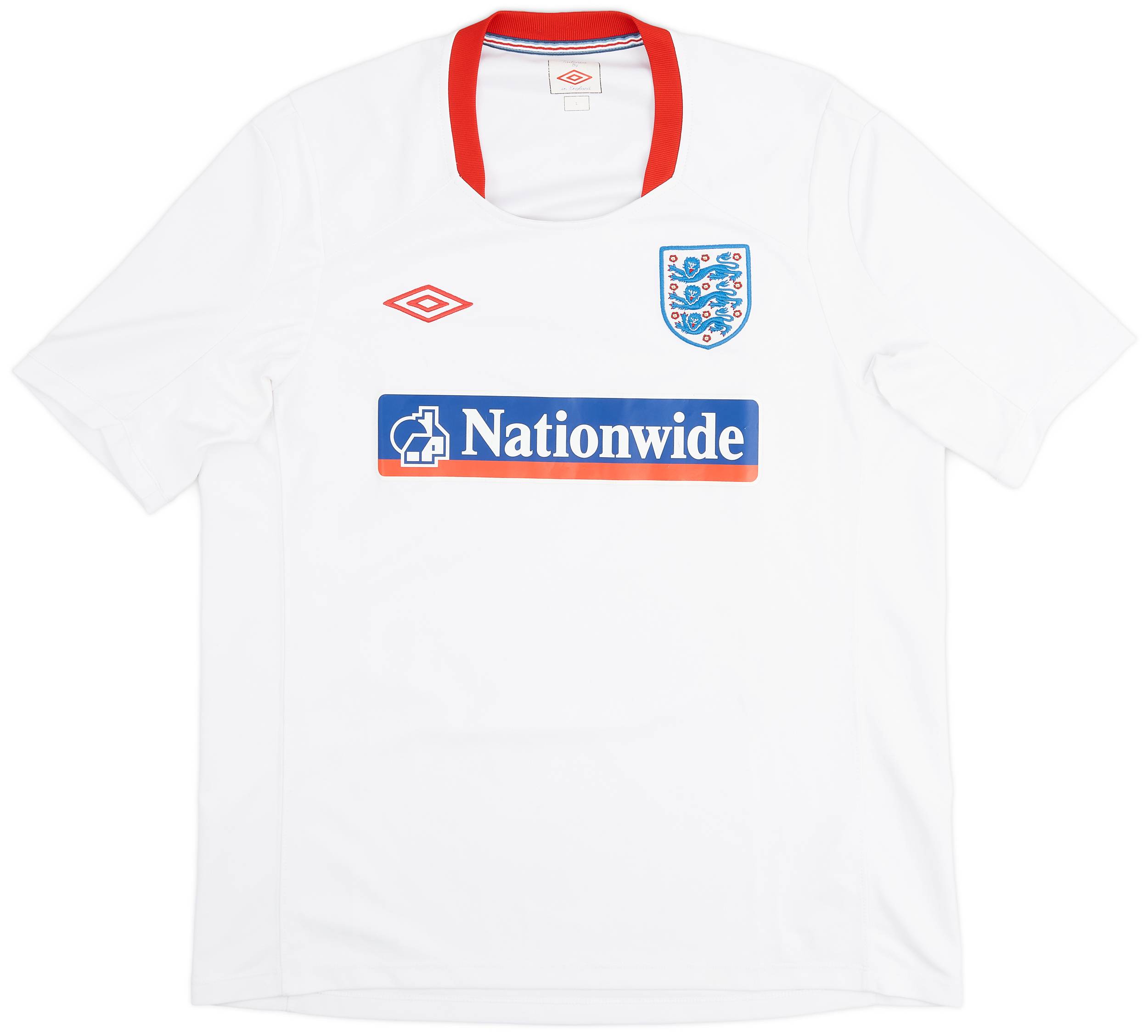 2010-11 England Umbro Training Shirt - 7/10 - (L)