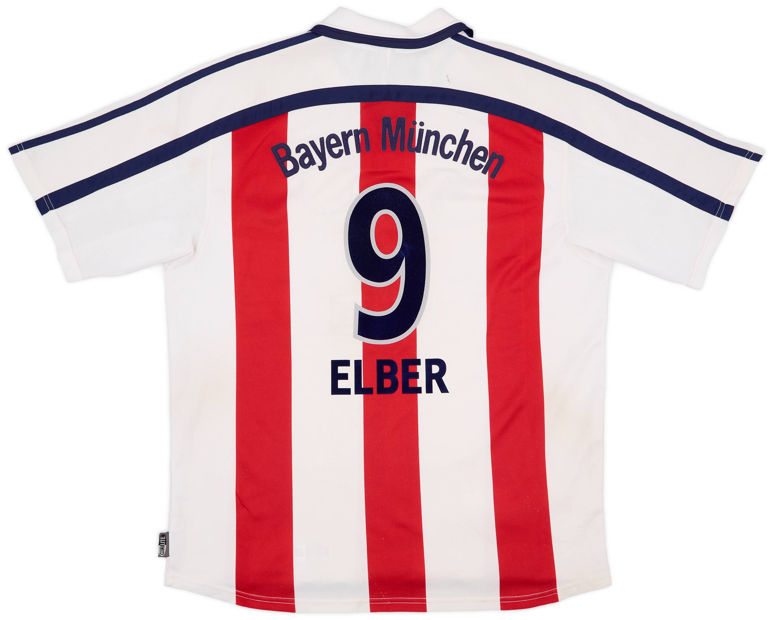 2000-01 Bayern Munich Away Shirt Elber #9 - 5/10 - (XXL)