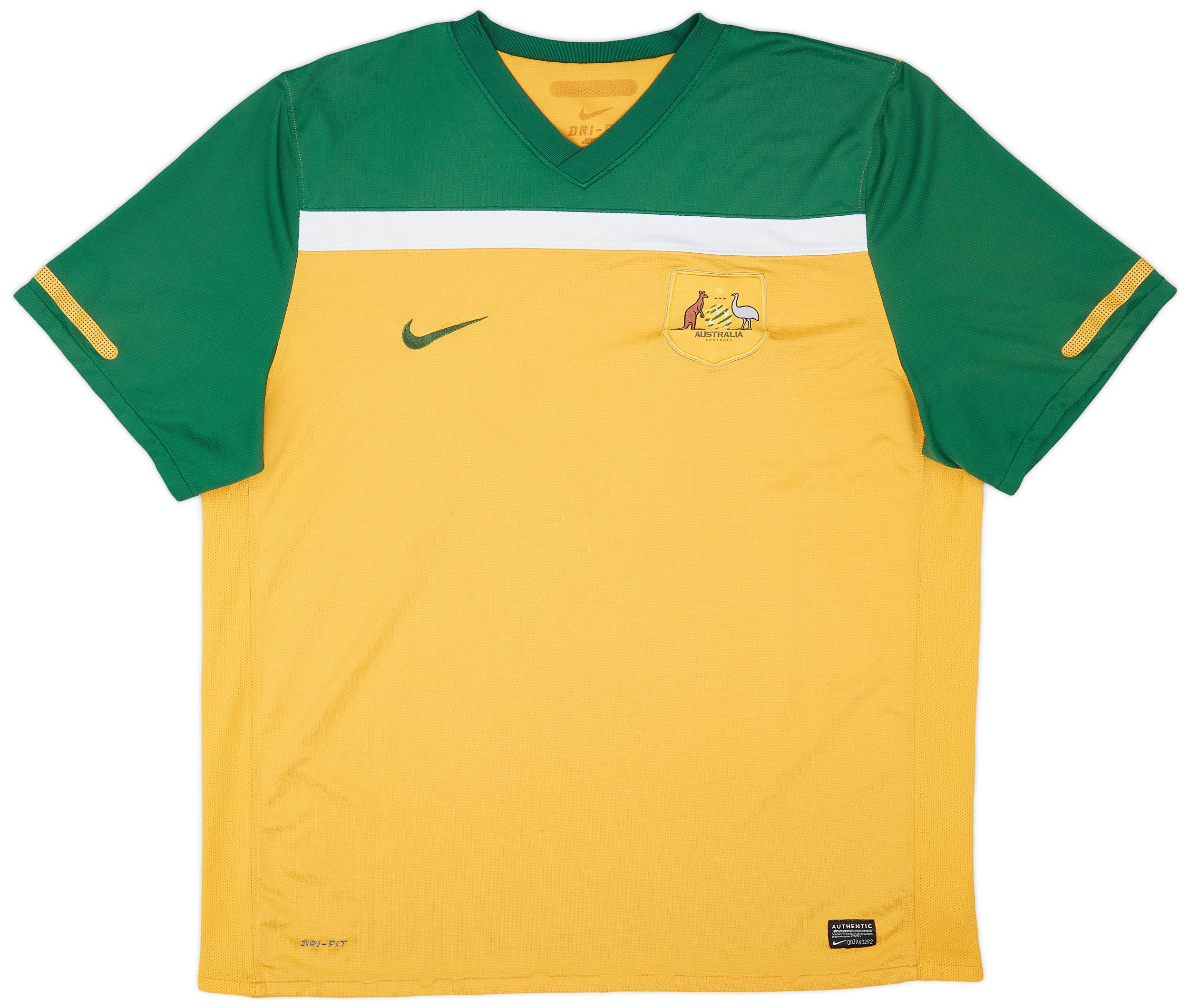 2010-11 Australia Home Shirt - 8/10 - (XXL)
