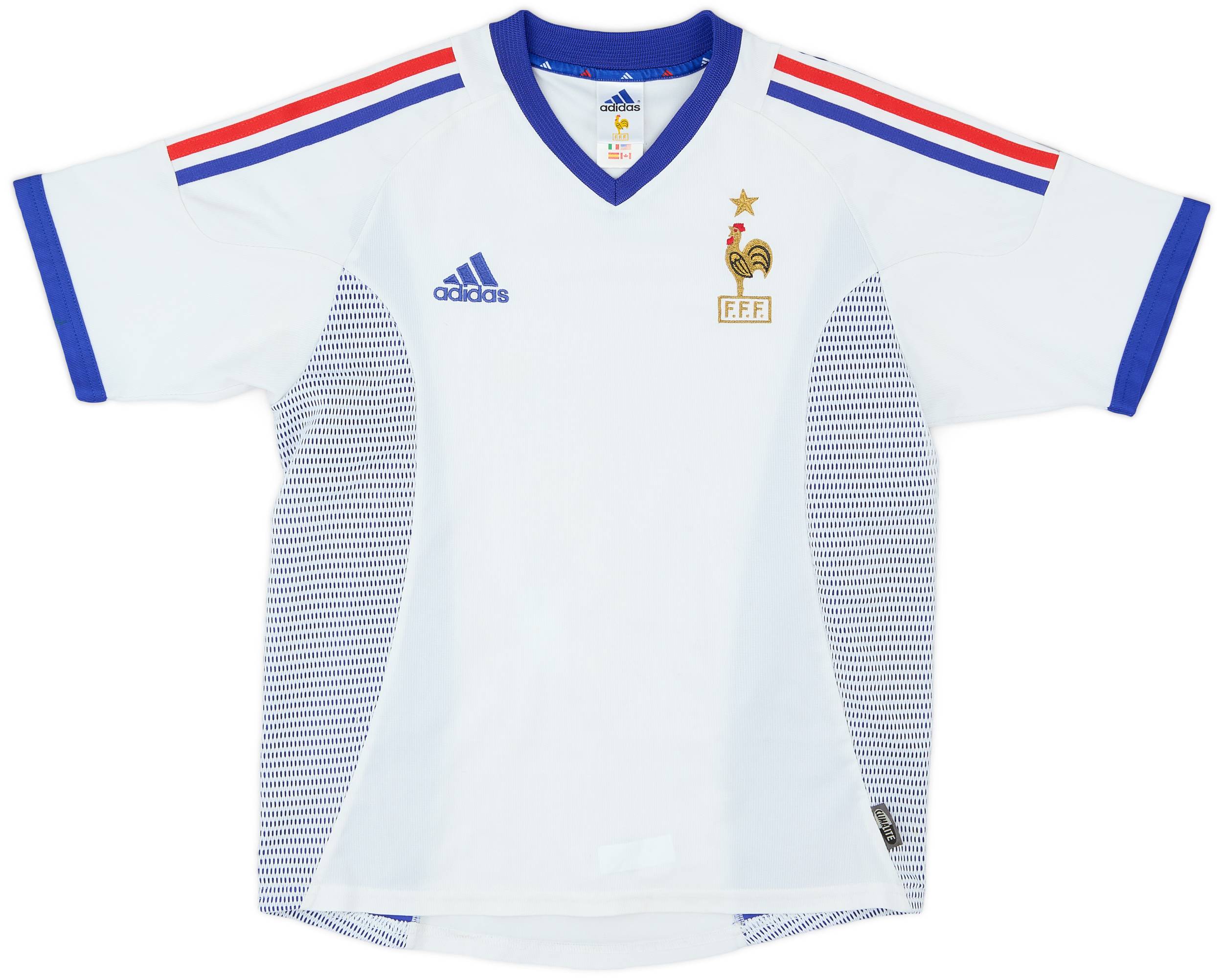 2002-04 France Away Shirt - 6/10 - (XL Boys)
