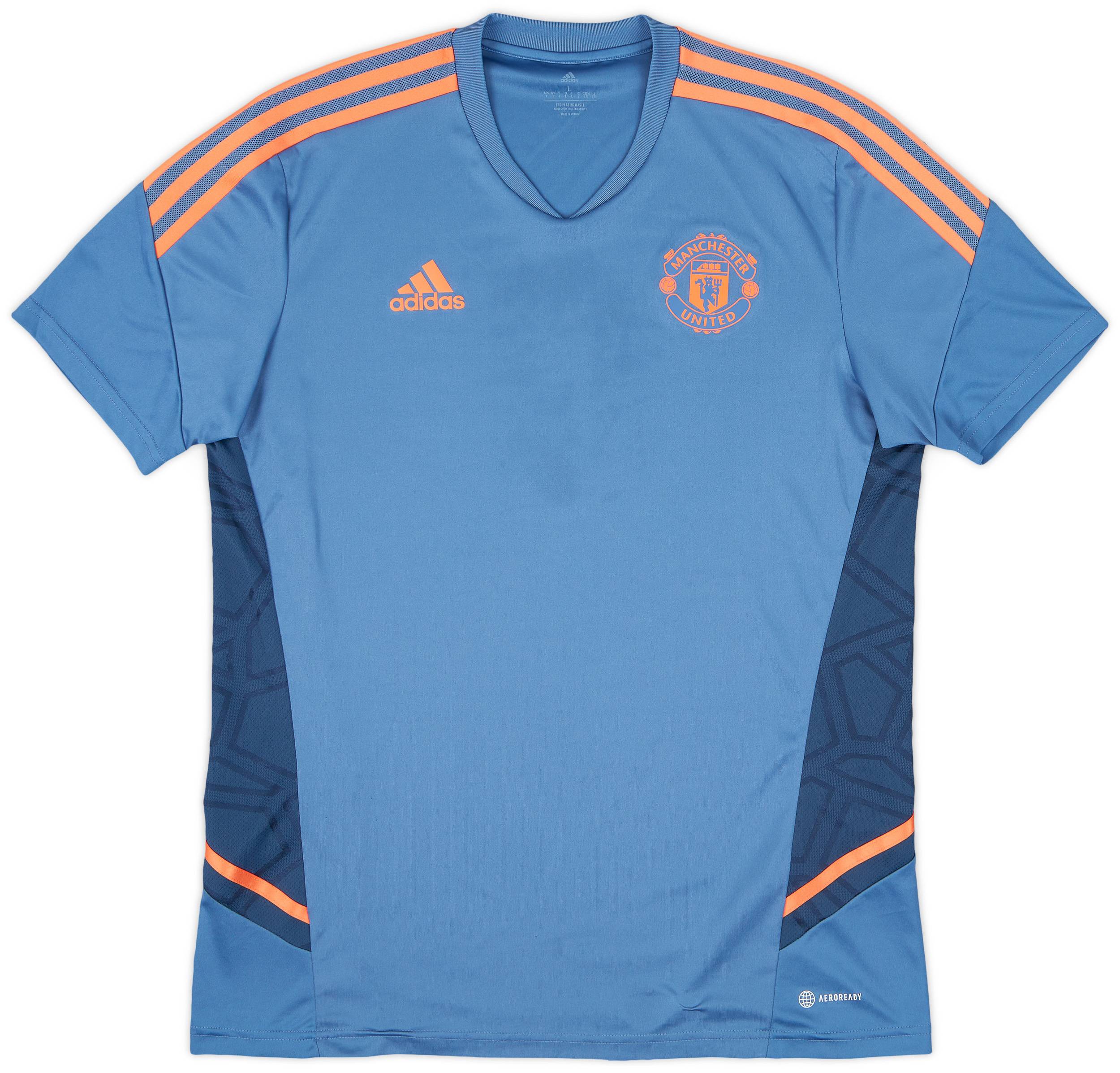 2022-23 Manchester United adidas Training Shirt - 9/10 - (L)