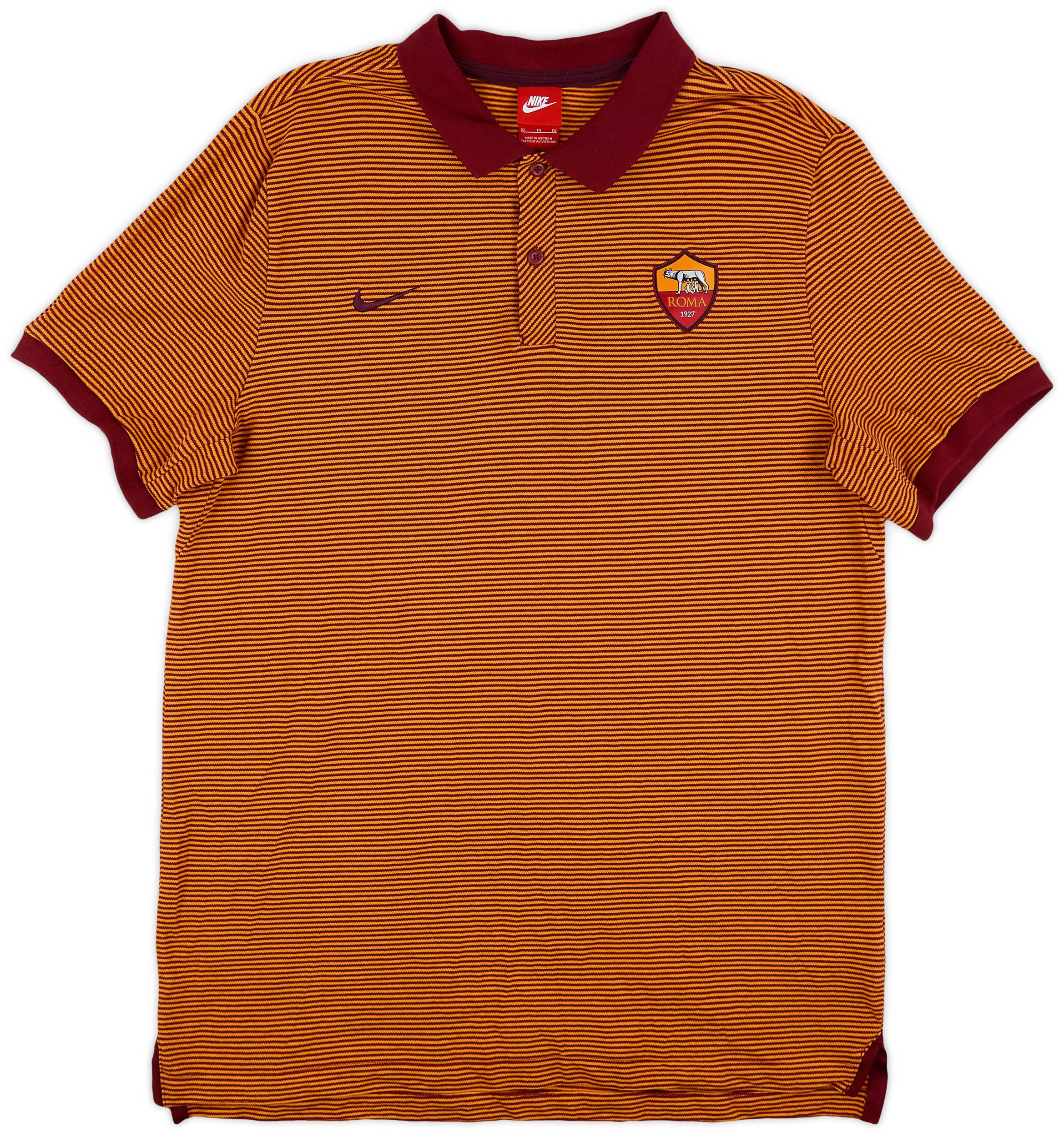 Polo nike as roma top