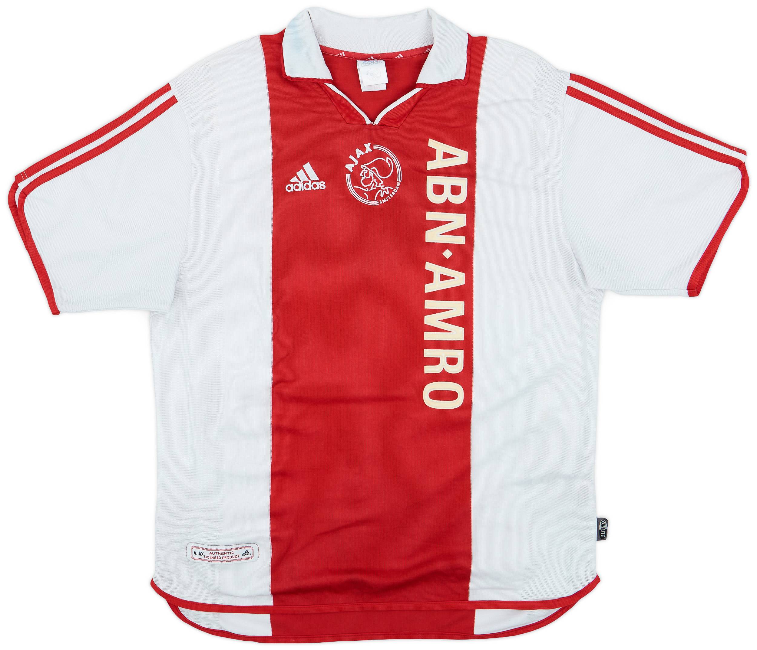 2000-01 Ajax Centenary Home Shirt Van Der Vaart #23 - 6/10
