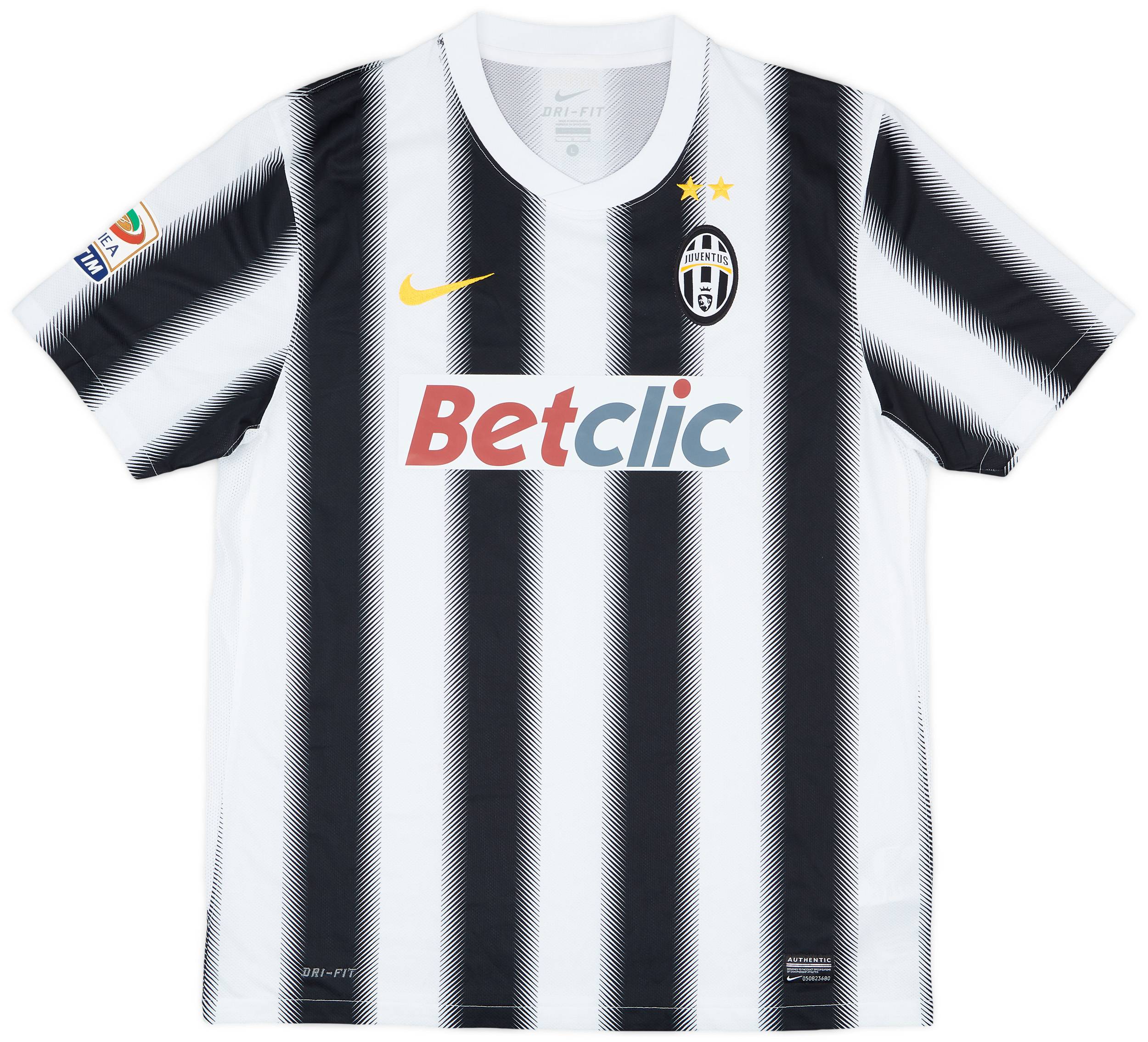 2011-12 Juventus Home Shirt Padoin #20 9 /10 - (L)