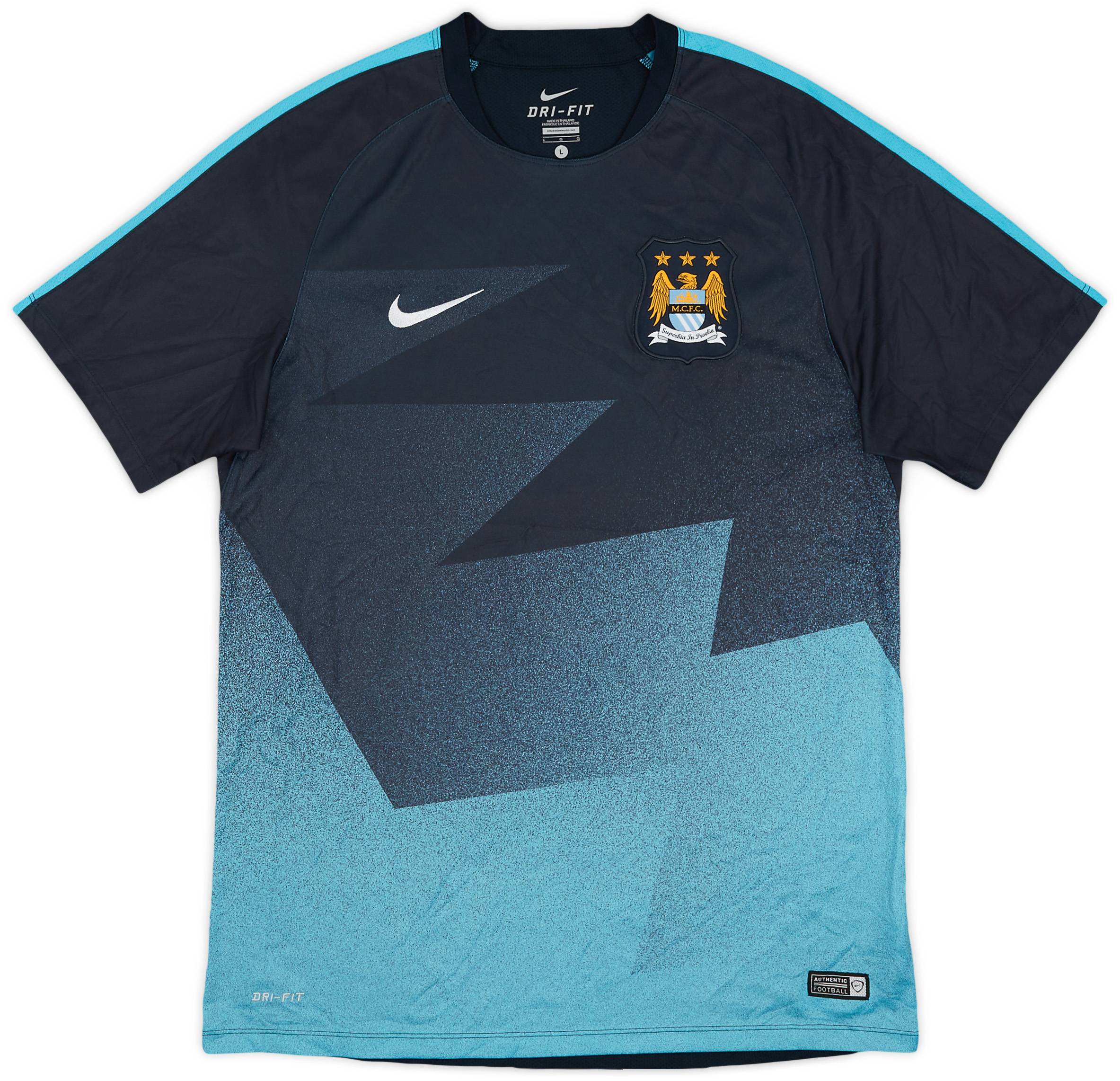 2015-16 Manchester City Nike Training Shirt - 8/10 - (L)