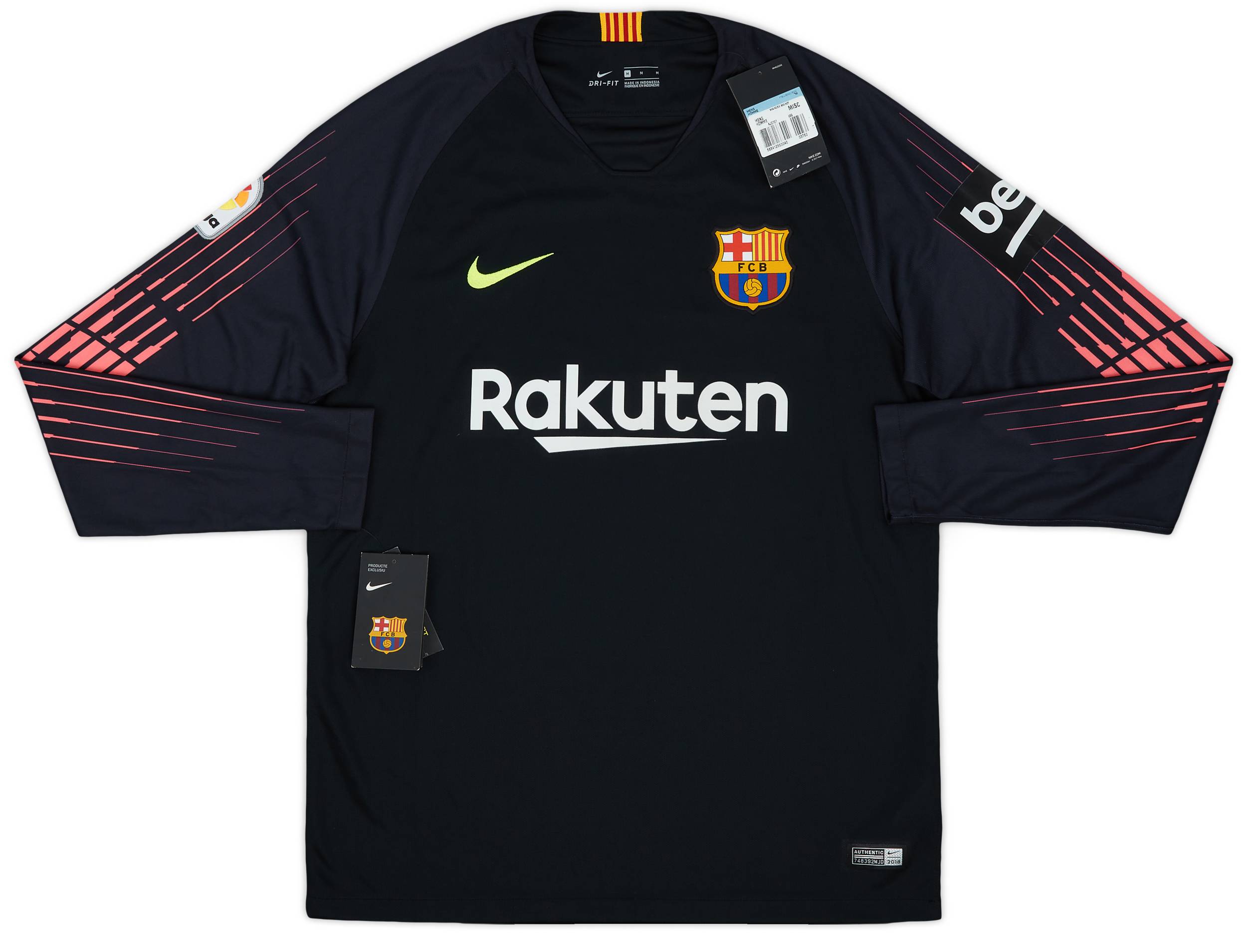 Full Sleeve Barca Jersey 2018 Barcelona 2017 2018 Away Shirt (Very