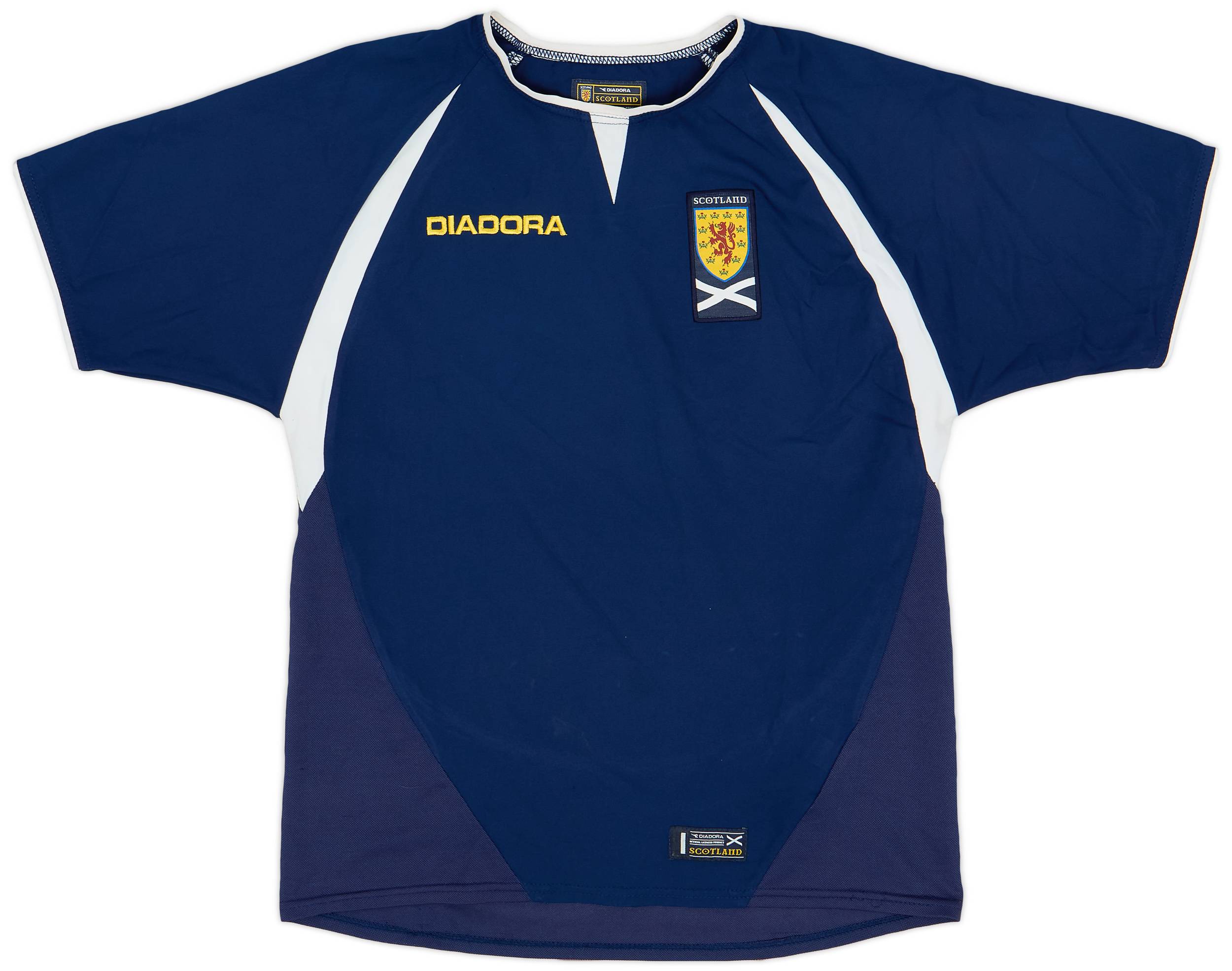 2003-05 Scotland Home Shirt - 6/10 - (L.Boys)