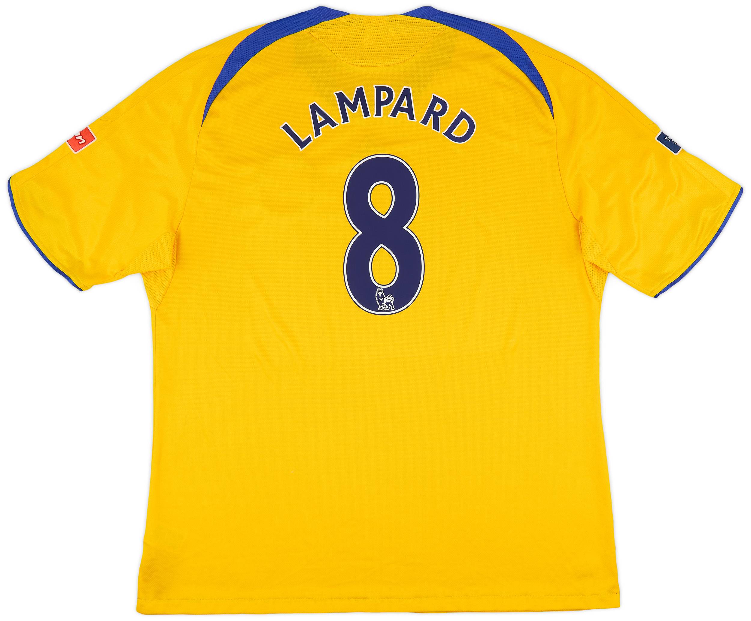2008-09 Chelsea 'FA Cup Winners' Third Shirt Lampard #8 - 8/10 - (3XL)