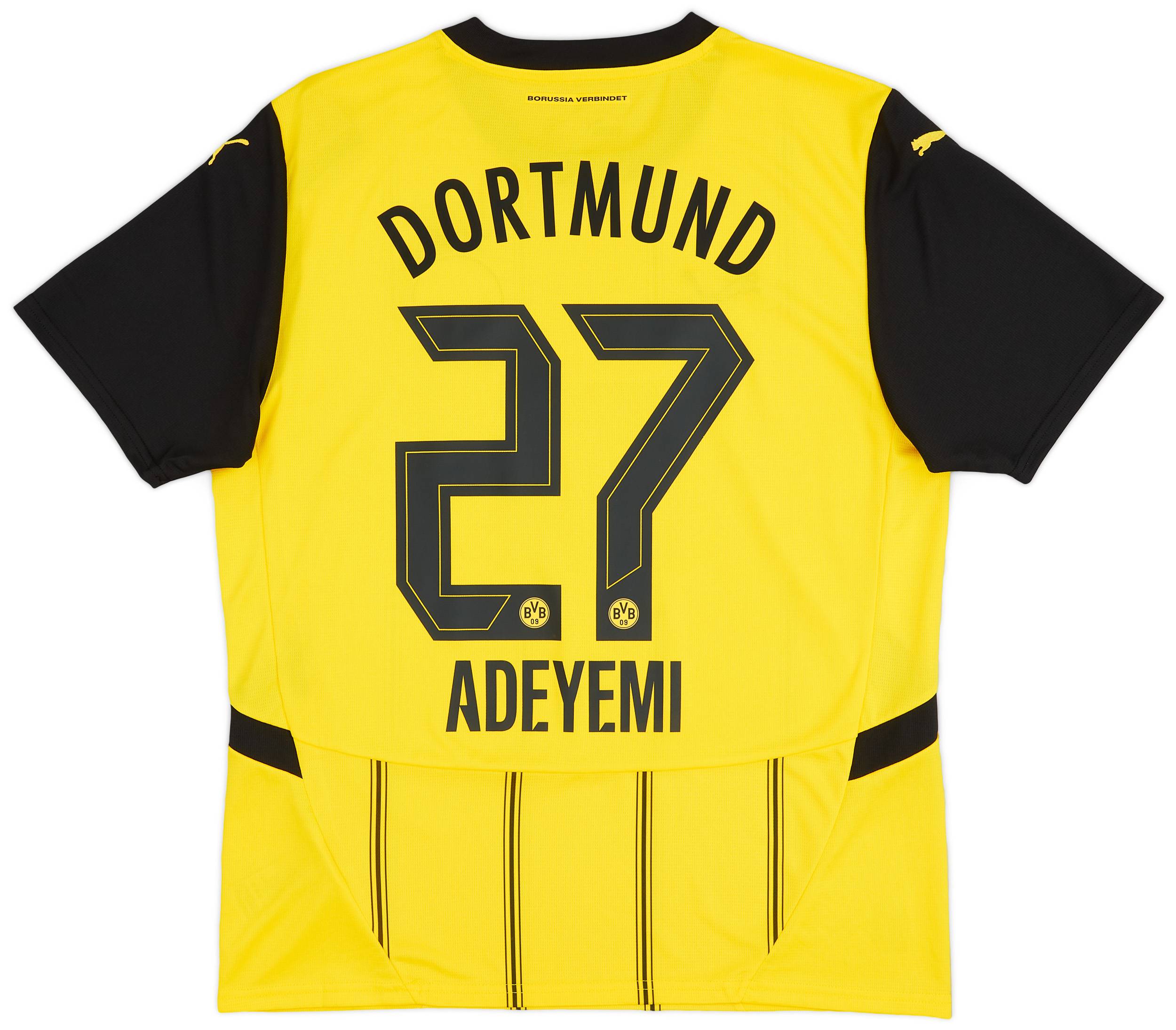 2024-25 Borussia Dortmund Home Shirt Adeyemi #27