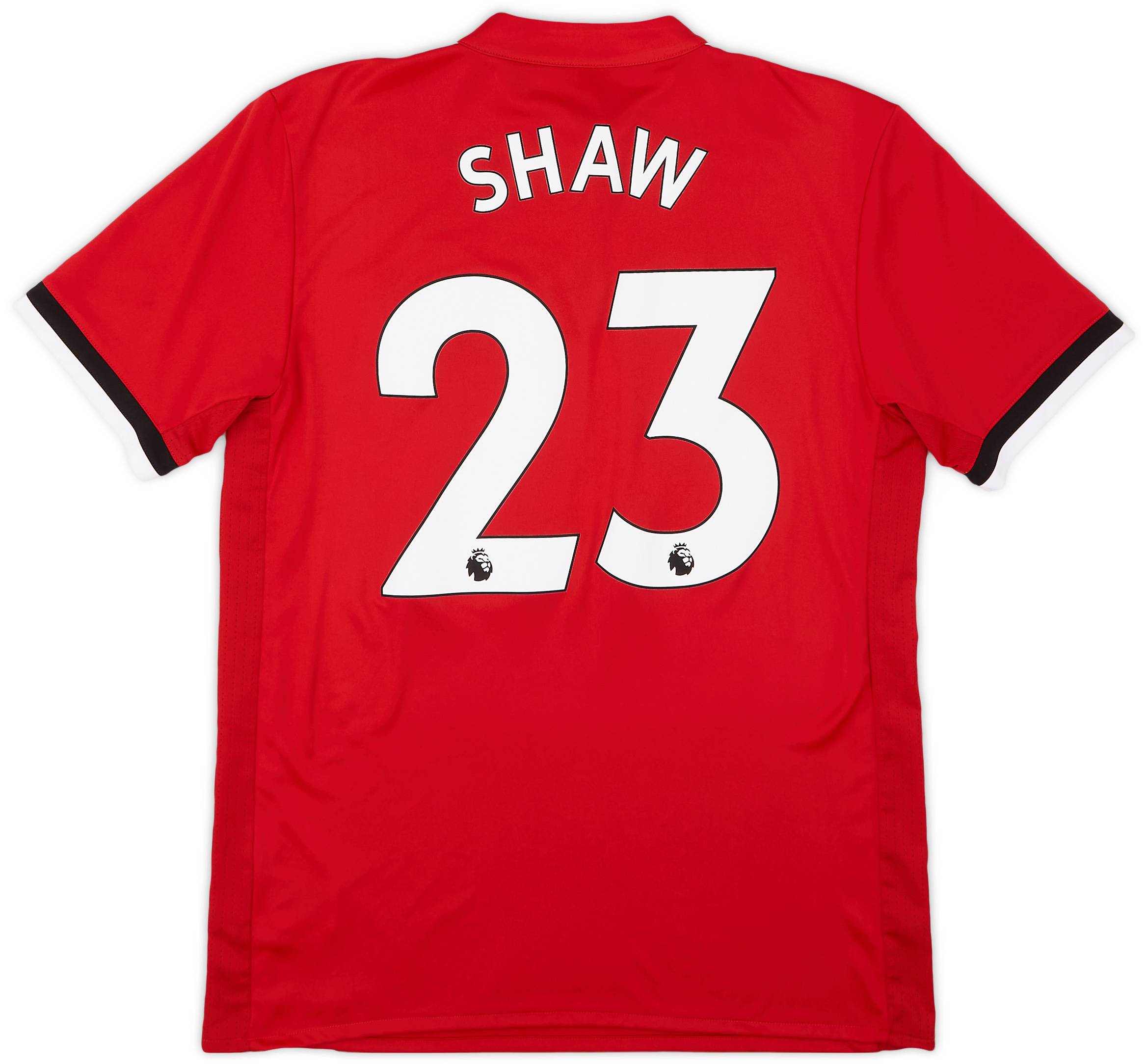 2017-18 Manchester United Home Shirt Shaw #23 - 8/10 - (M)