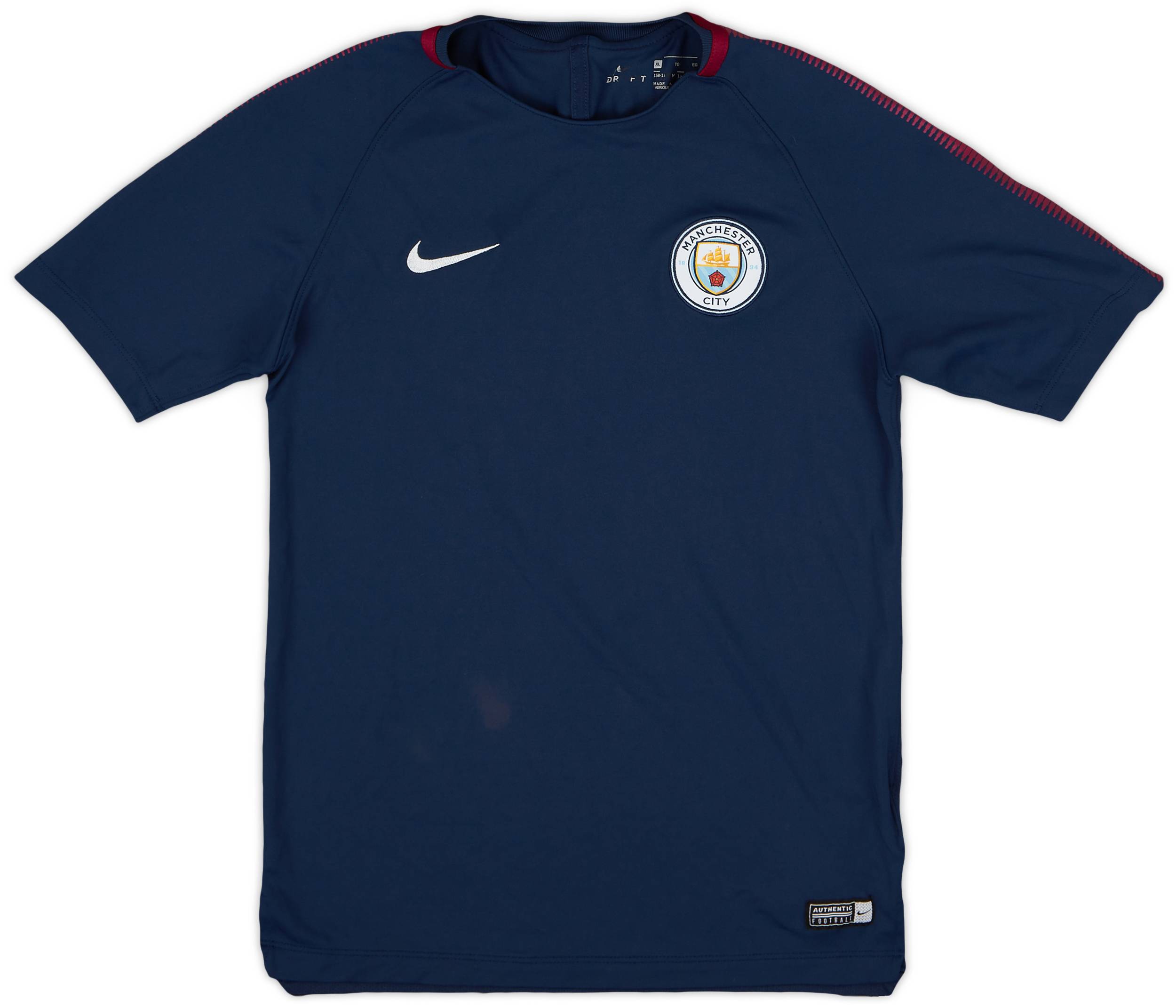 2017-18 Manchester City Nike Training Shirt - 9/10 - (XL.Boys)