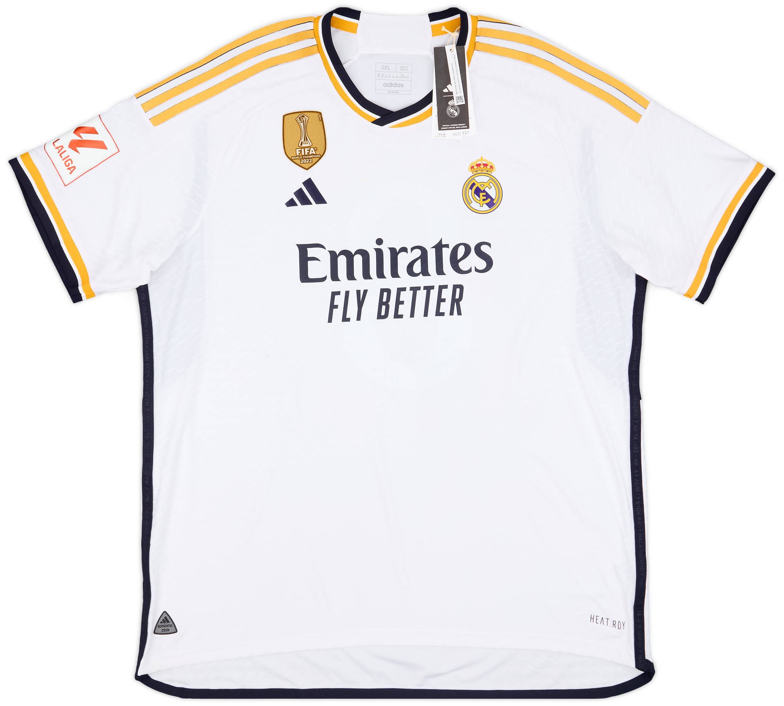 2023-24 Real Madrid Authentic Home Shirt Kroos #8 - 9/10 - (XXL)