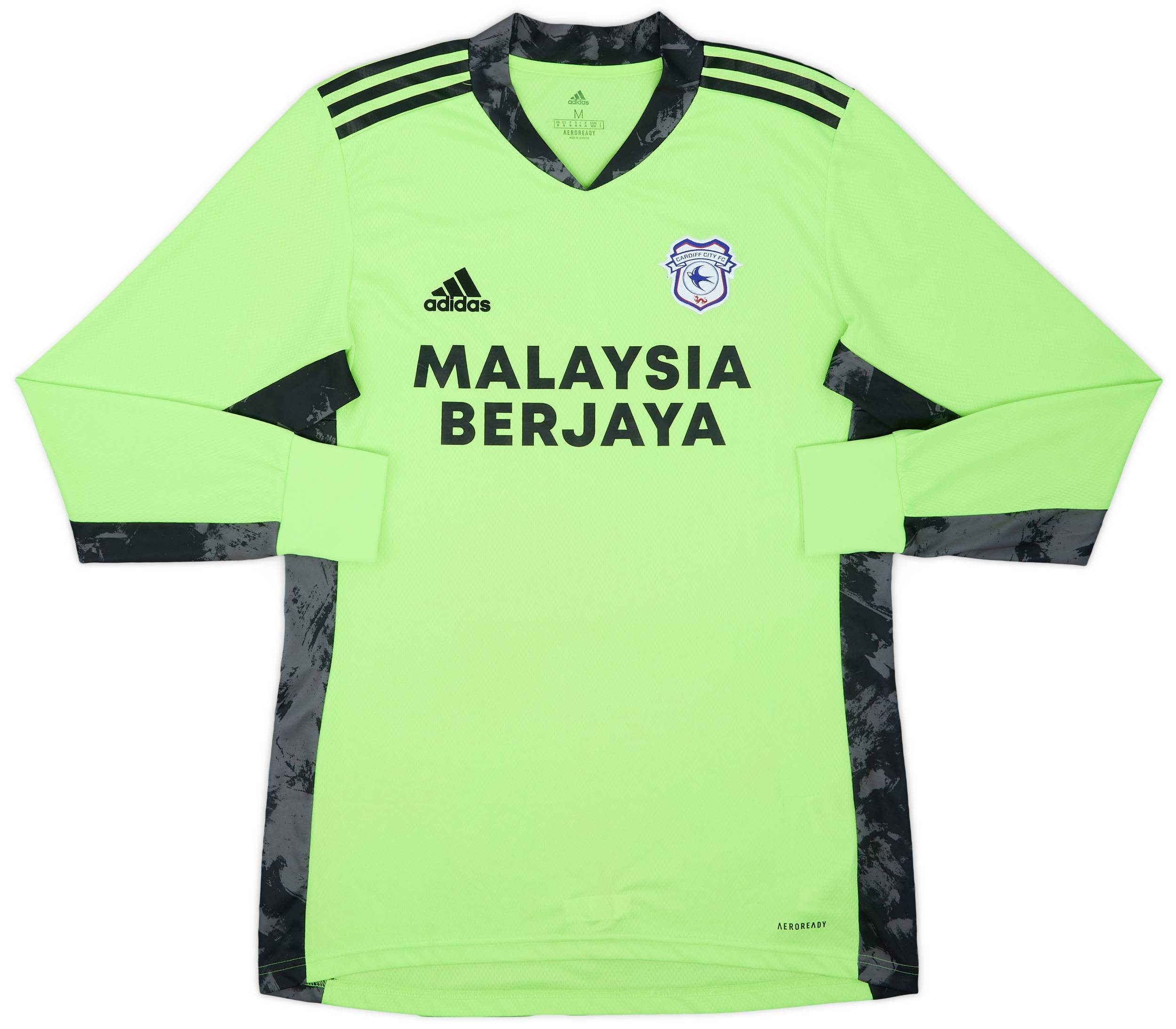 2020-21 Cardiff City GK Shirt - 8/10 - (M)