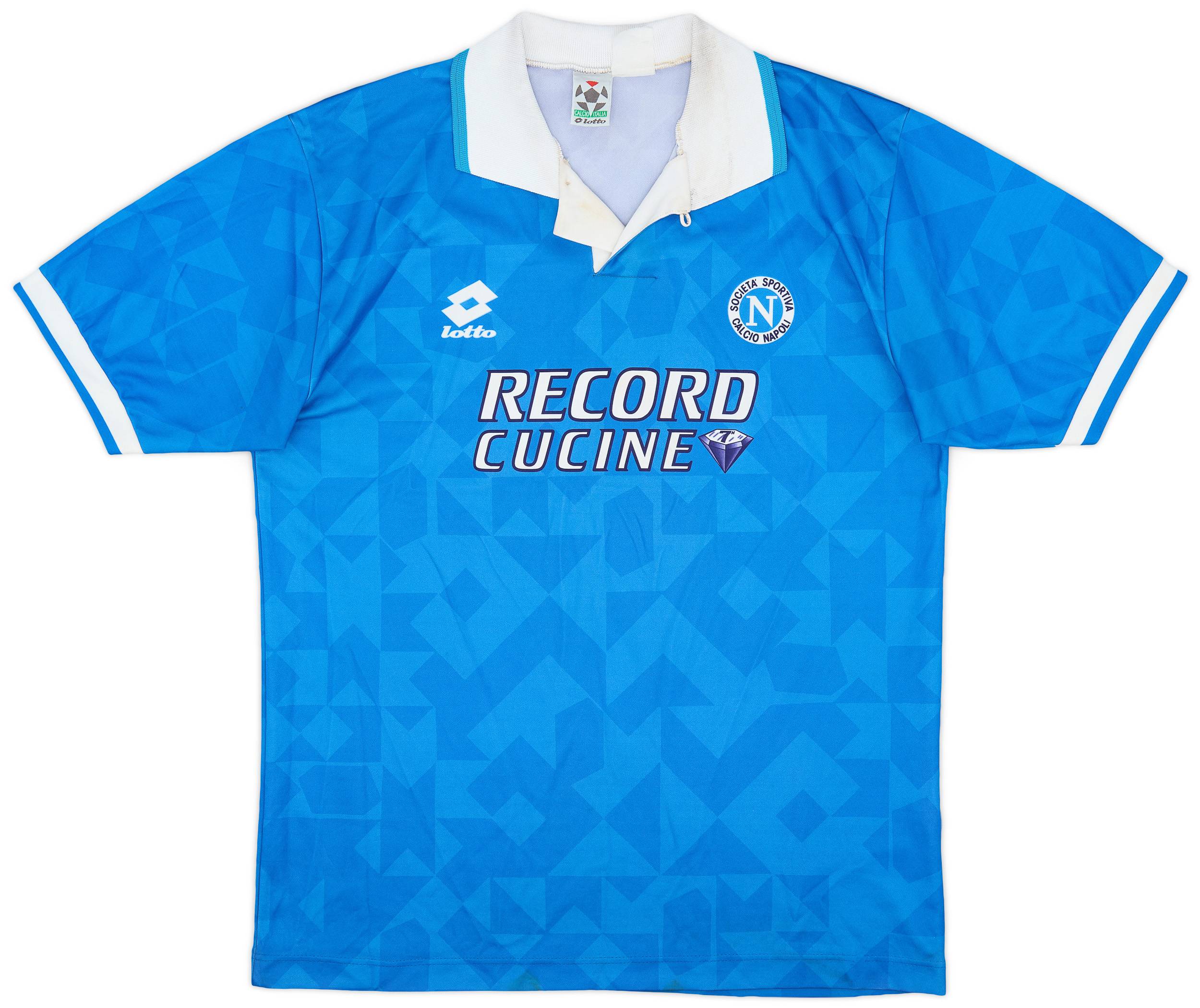 1994-96 Napoli Home Shirt - 8/10 - (L)