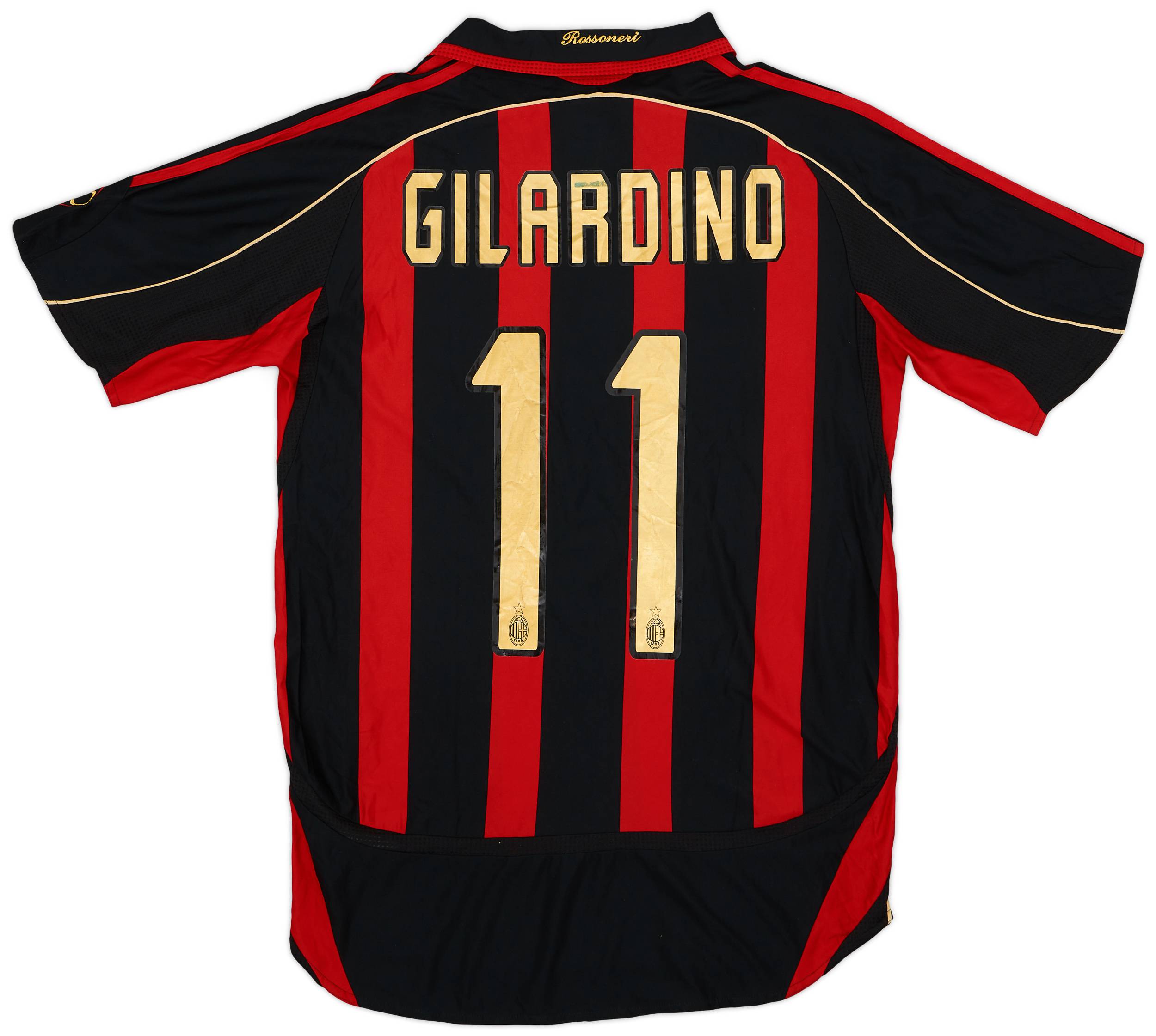 ウェア 06-07 AC Milan Game Shirt Jersey 06-07 AC Milan Game Shirt Jersey - メルカリ