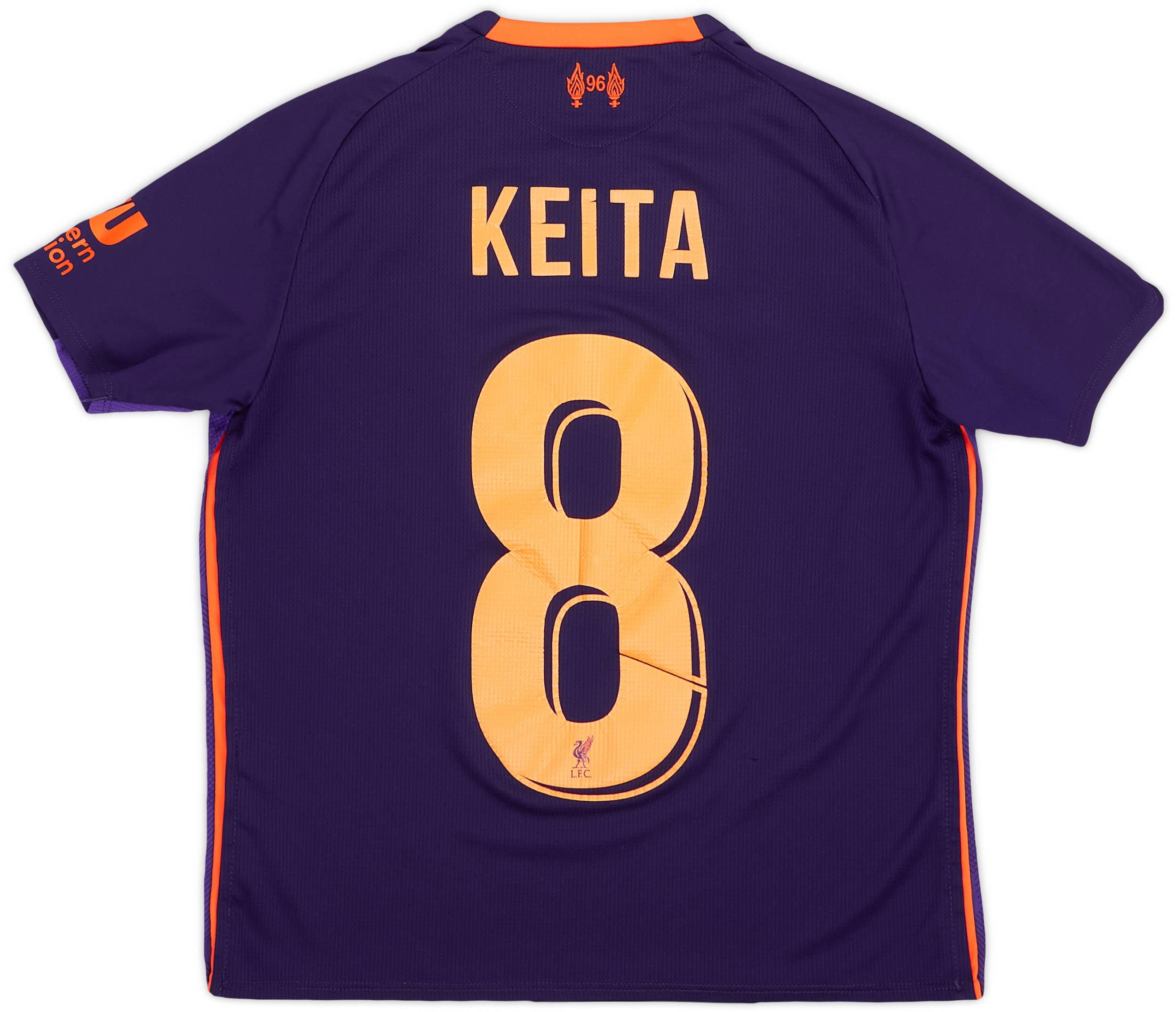 2018 19 Liverpool Away Shirt Keita 8 7 10 M.Boys