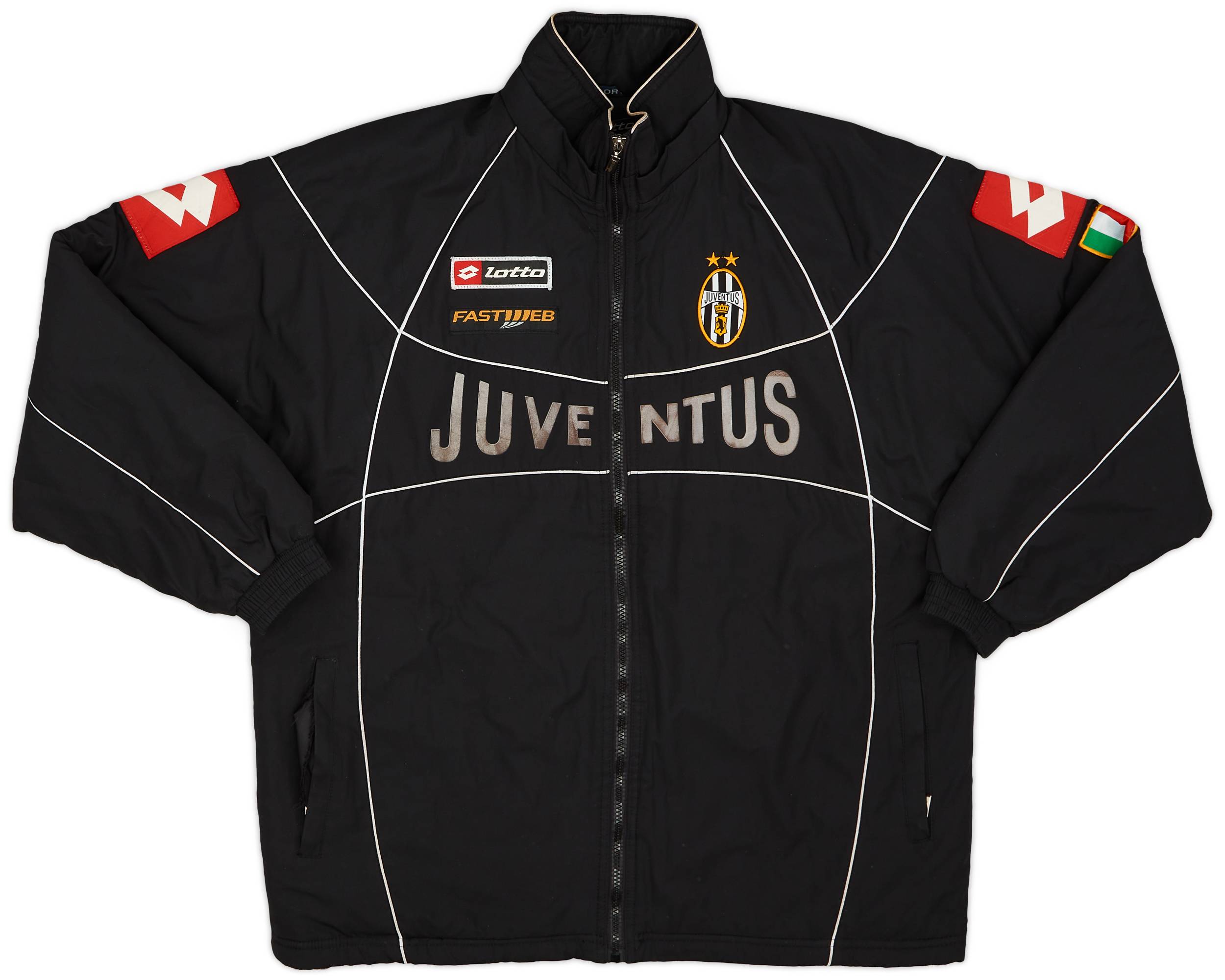 2002-03 Juventus Lotto Padded Bench Coat - 6/10 - (XXL)