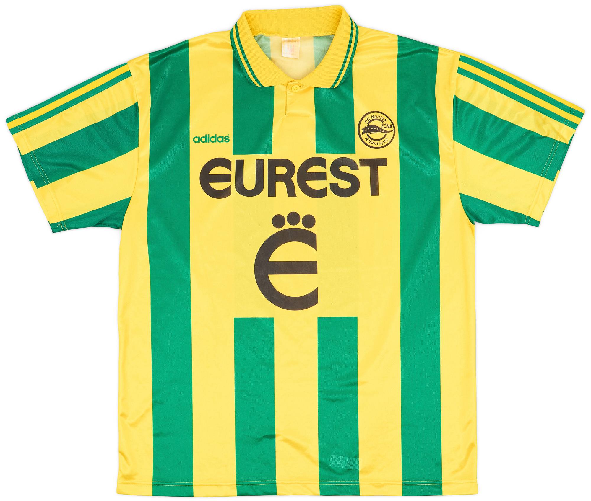 1995 96 Nantes Home Shirt 9 10 XL