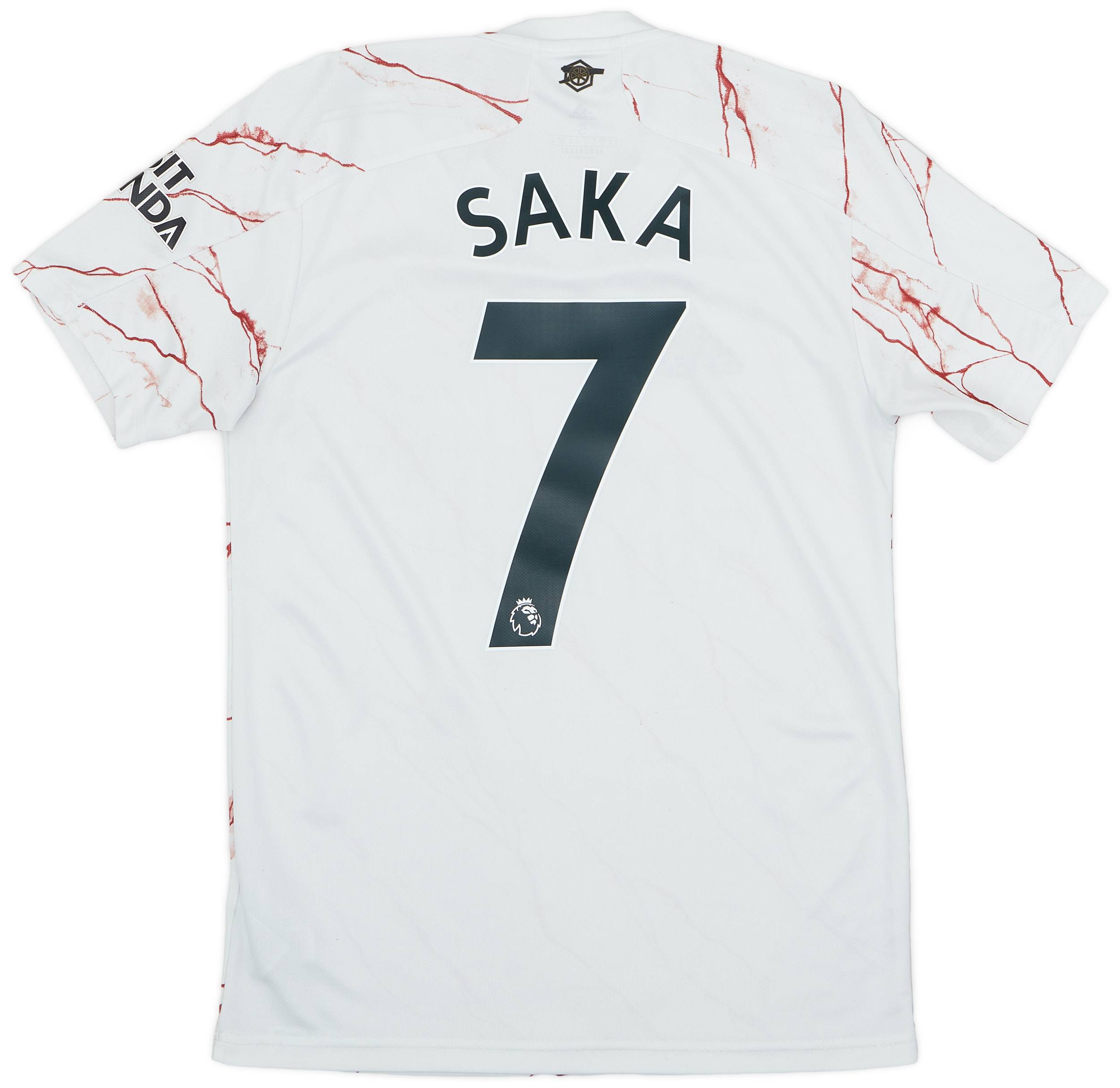 2020-21 Arsenal Away Shirt Saka #7 - 6/10 - (S)