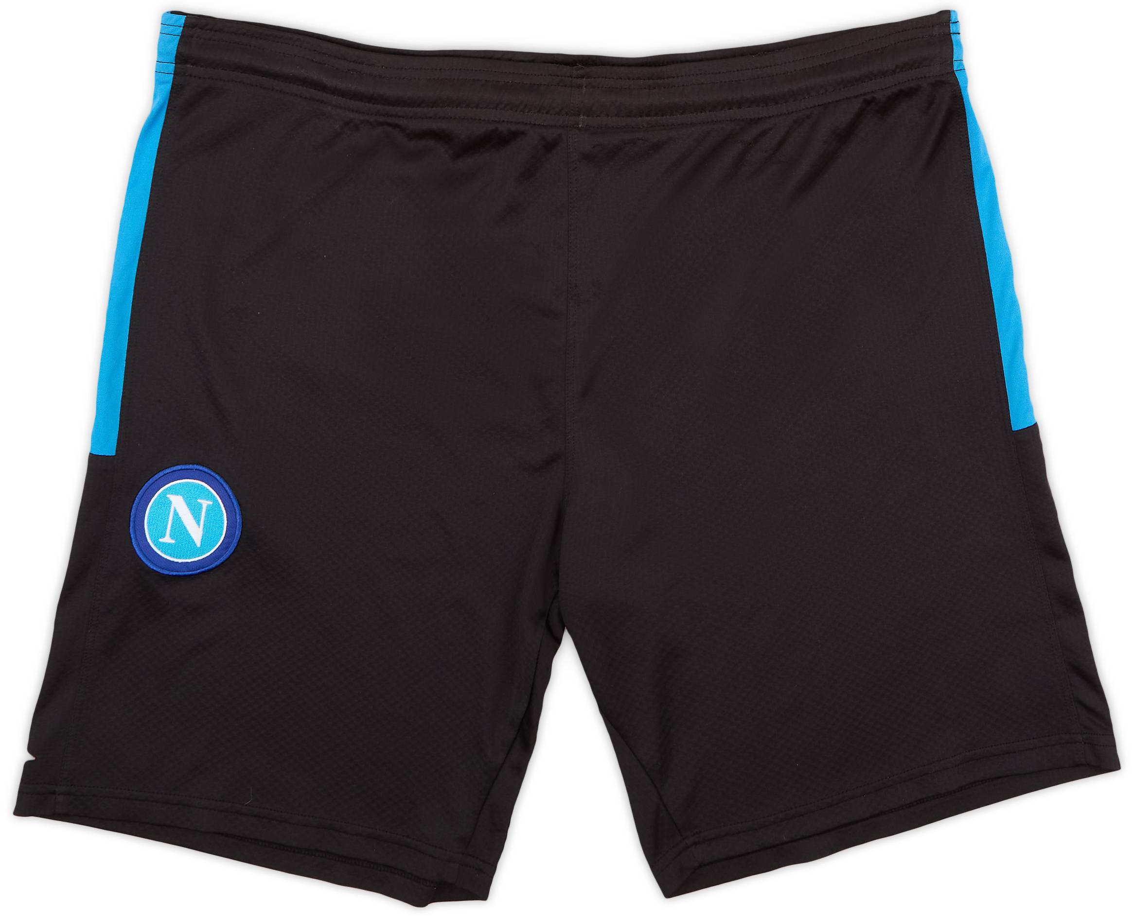 2019-20 Napoli Kappa Training Shorts - 6/10 - (XL)