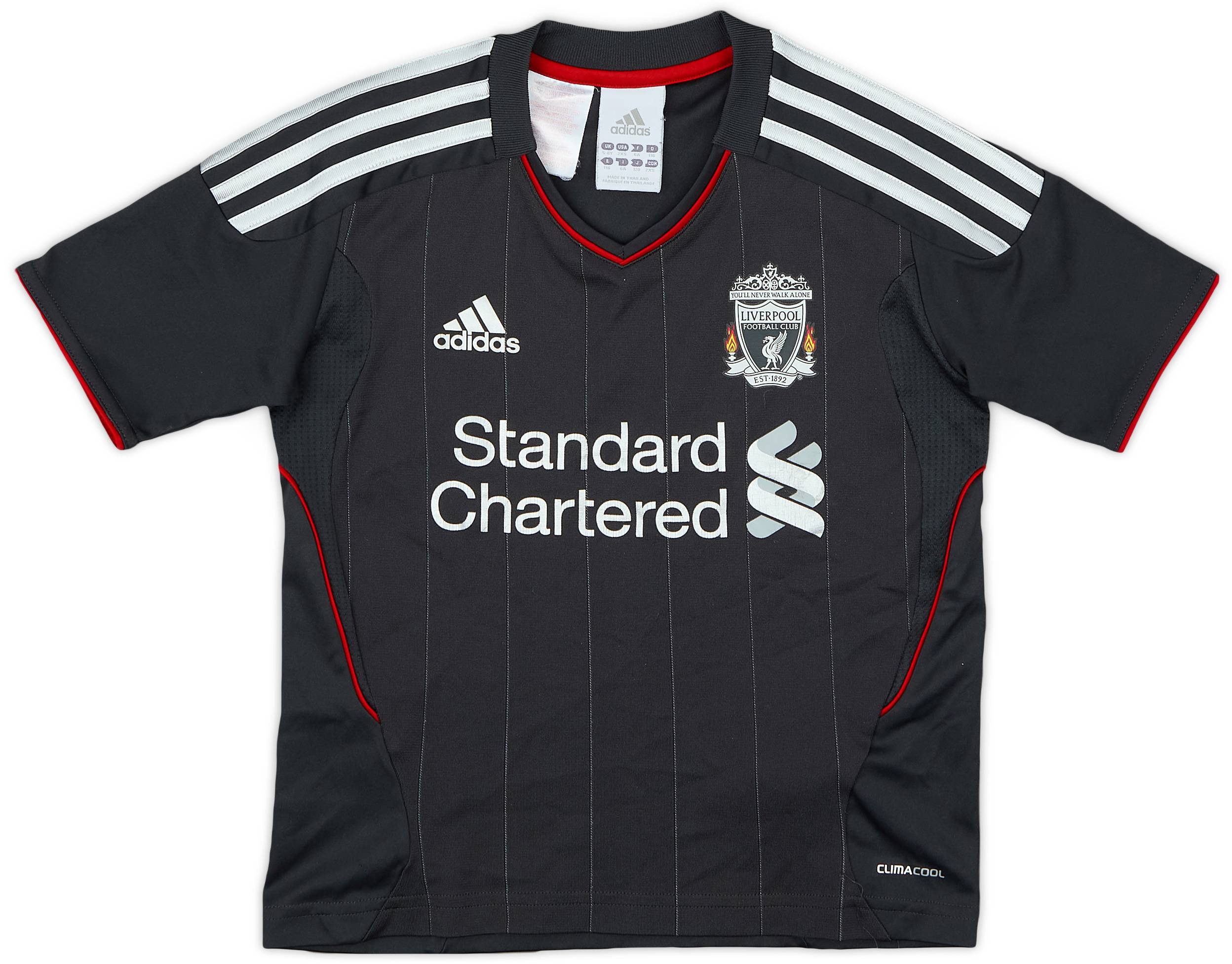 2011-12 Liverpool Away Shirt - 7/10 - (5-6 Years)