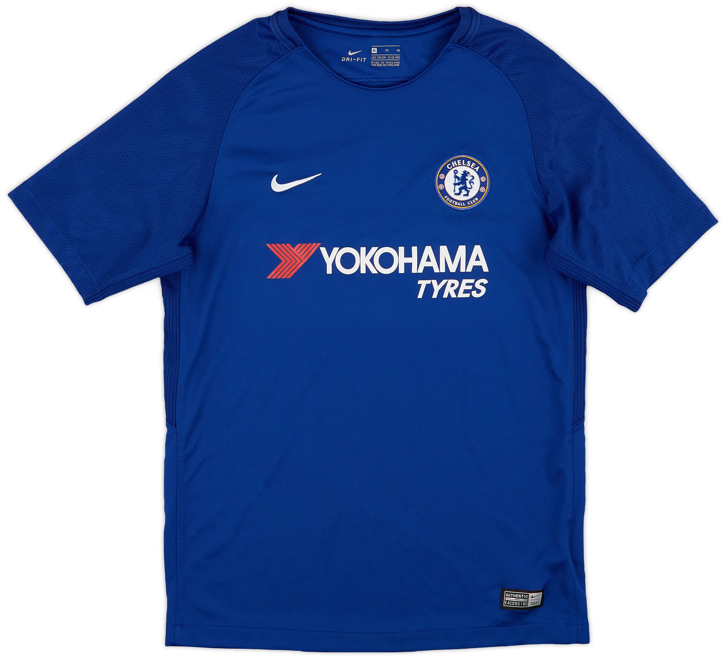 2017-18 Chelsea Home Shirt - 8/10 - (XL.Boys)