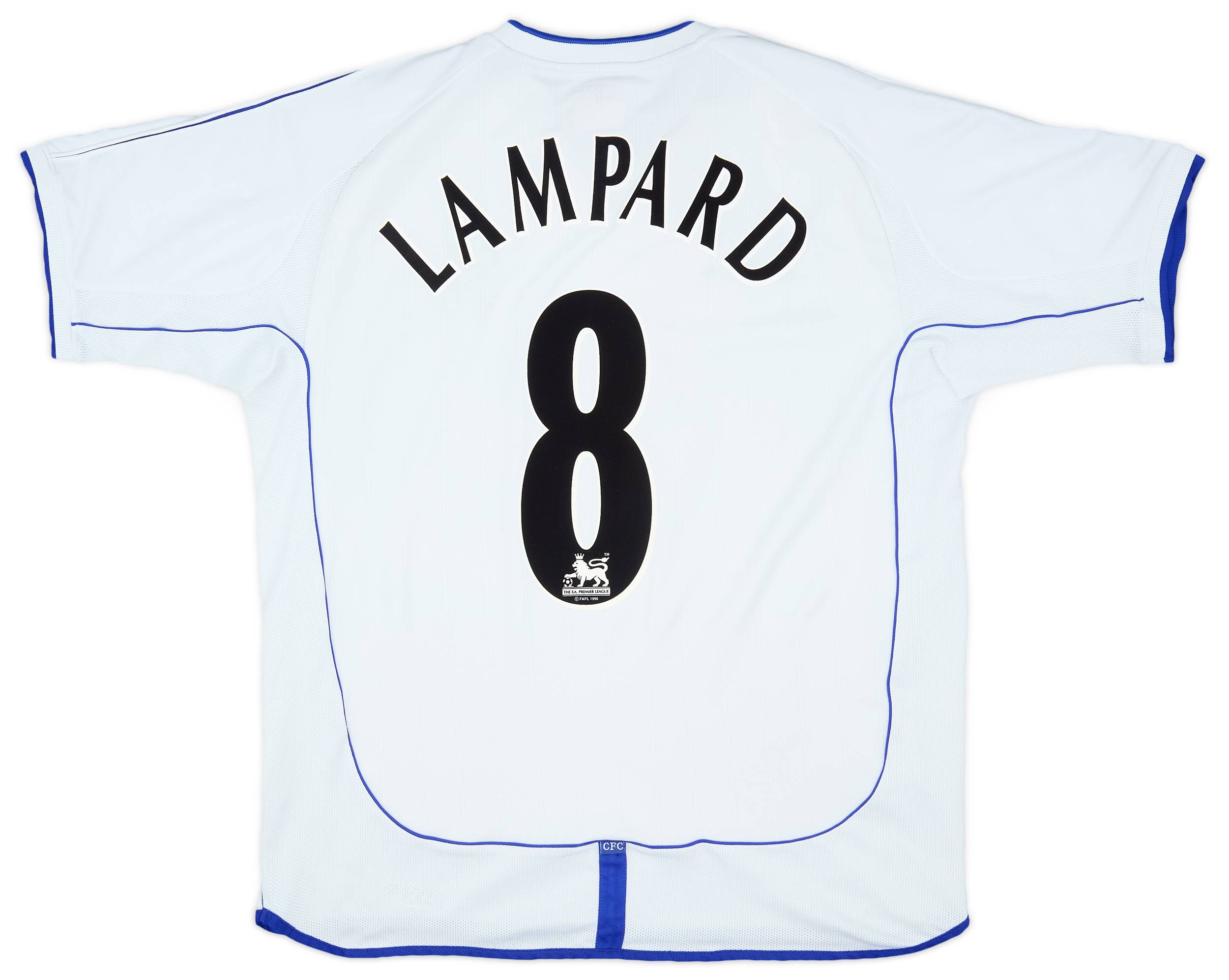 2001-03 Chelsea Away Shirt Lampard #8 - 7/10 - (L)