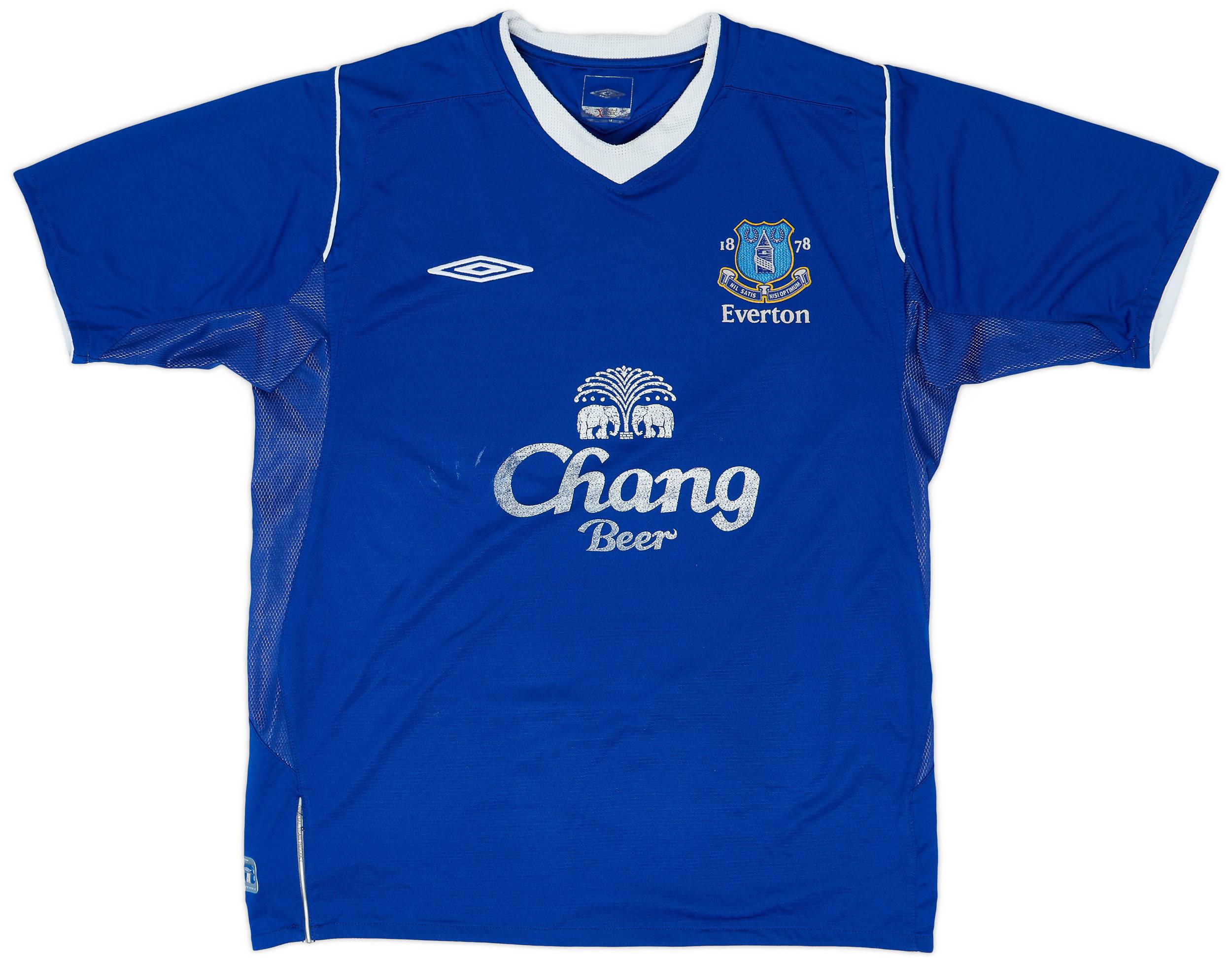 2004-05 Everton Home Shirt - 5/10 - (M)