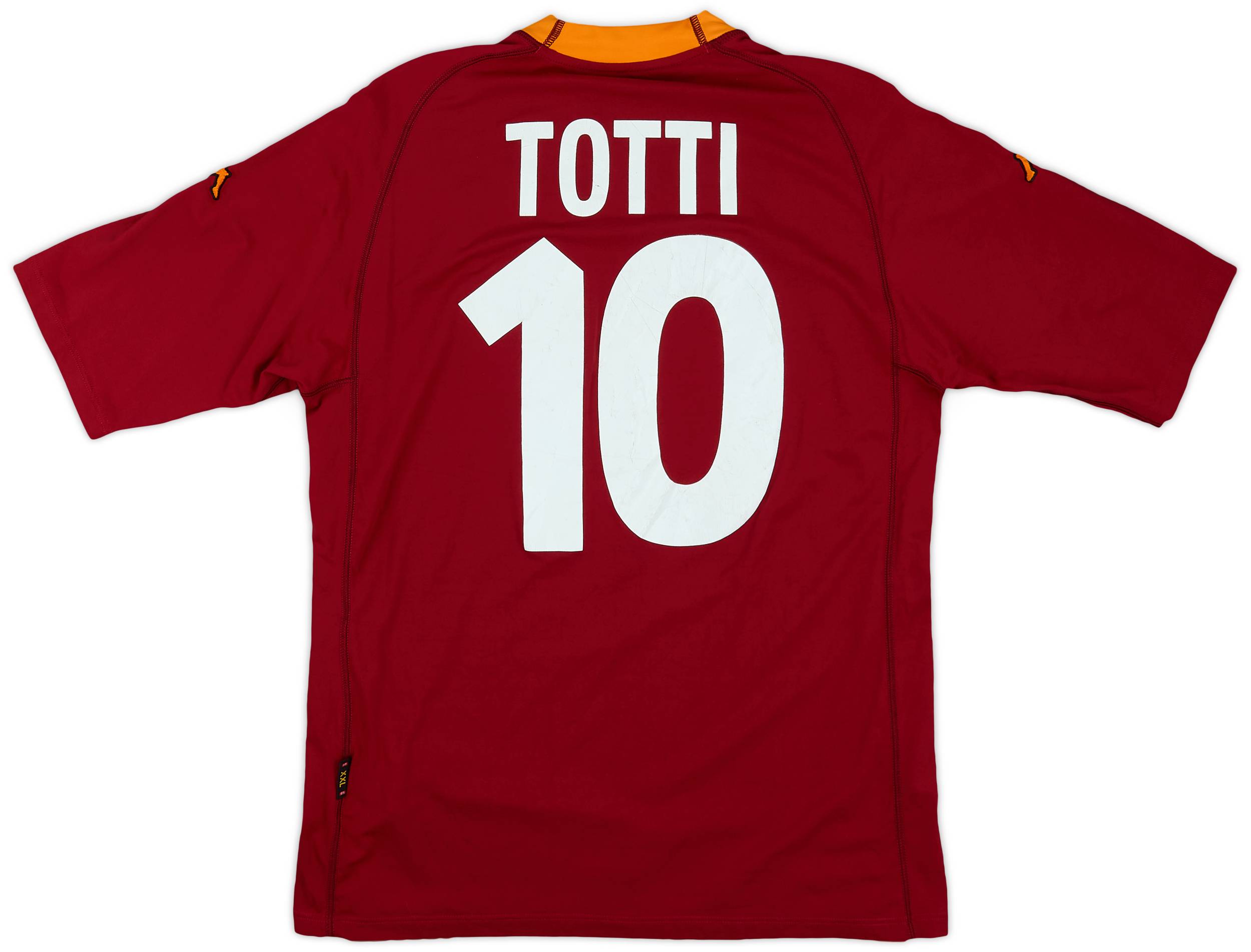 2000-01 Roma Home Shirt Totti #10 - 5/10 - (XXL)