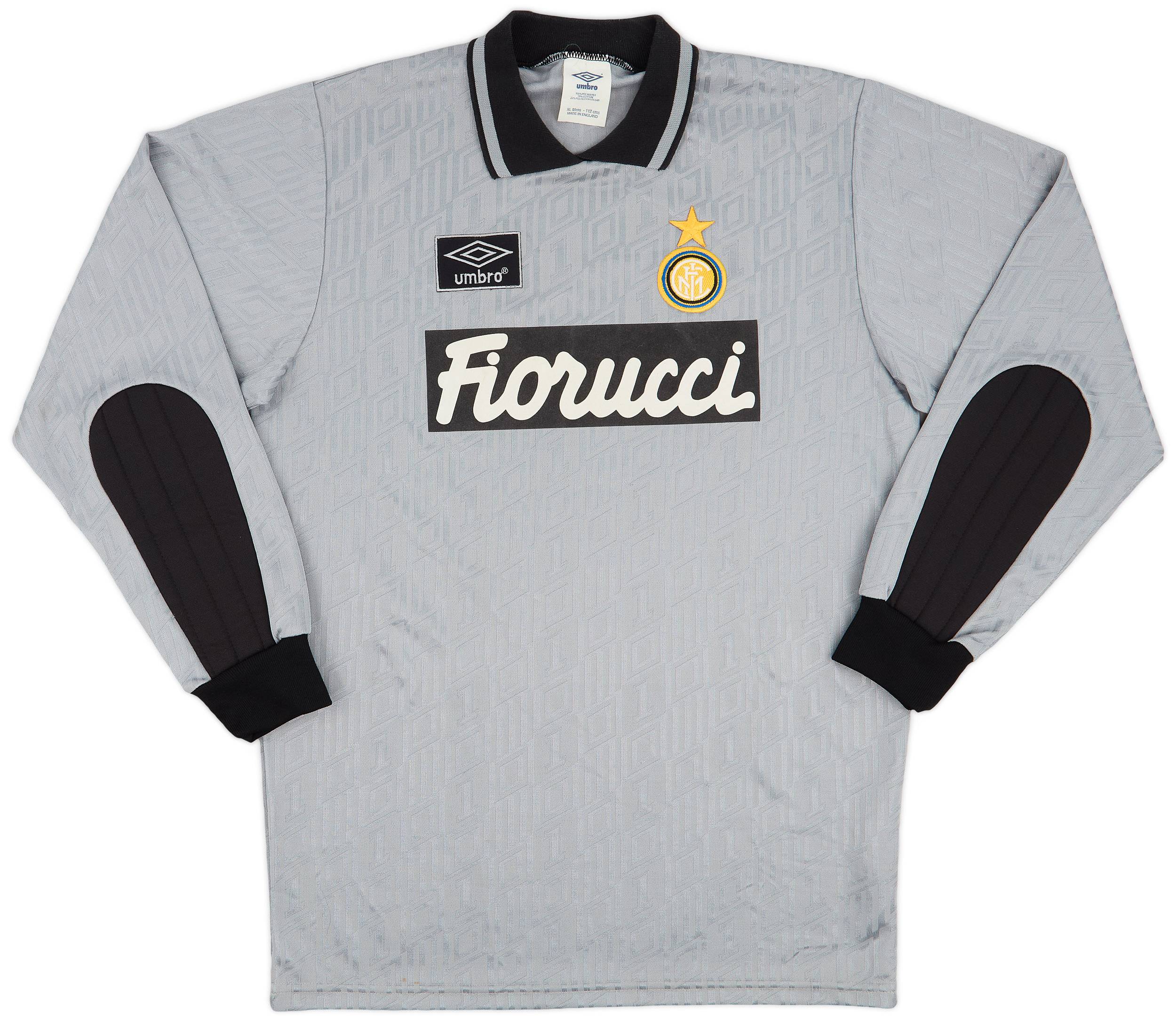 1993-94 Inter Milan GK Shirt #1 - 9/10 - (XL)