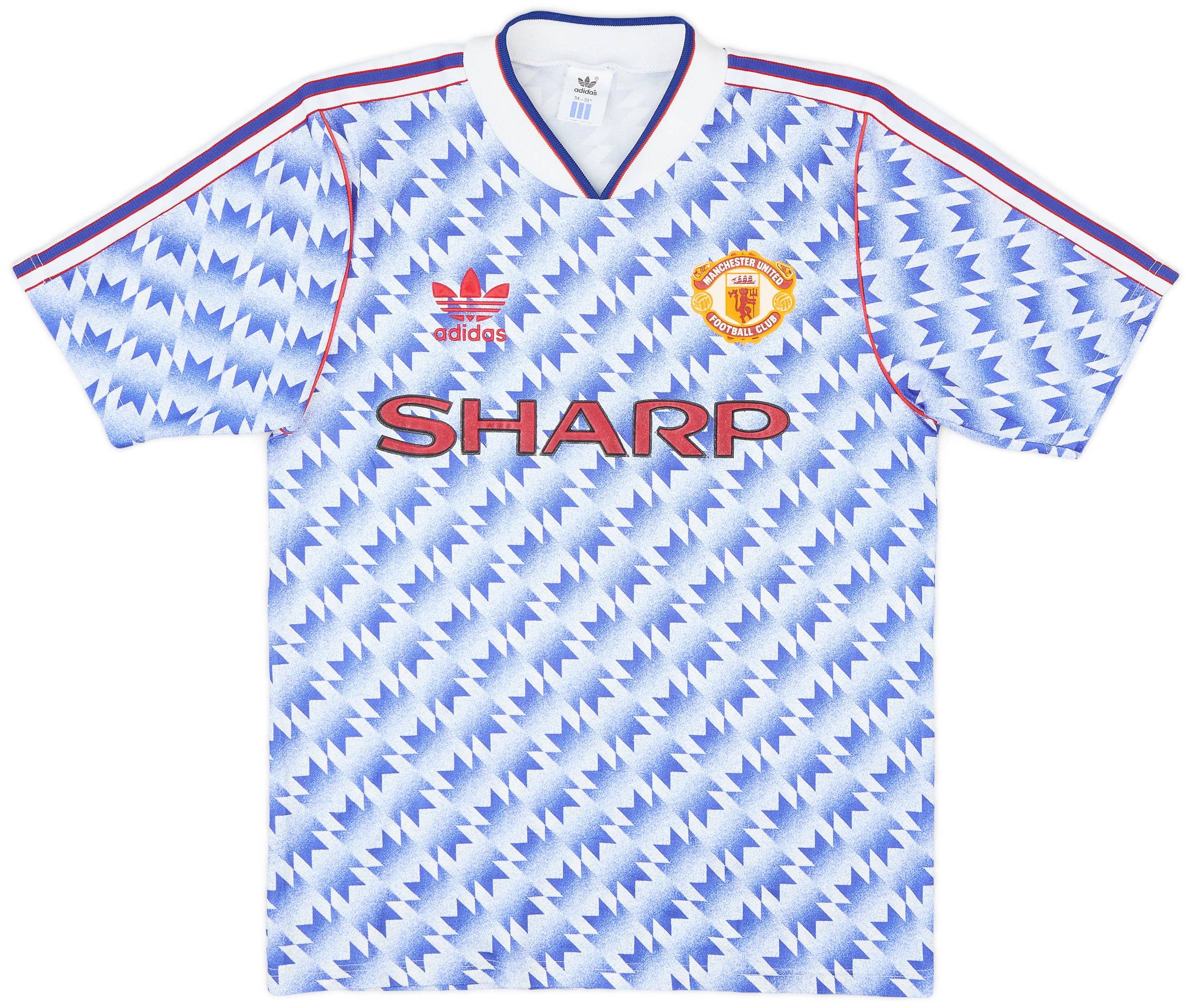 1990-92 Manchester United Away Shirt - 8/10 - (S)