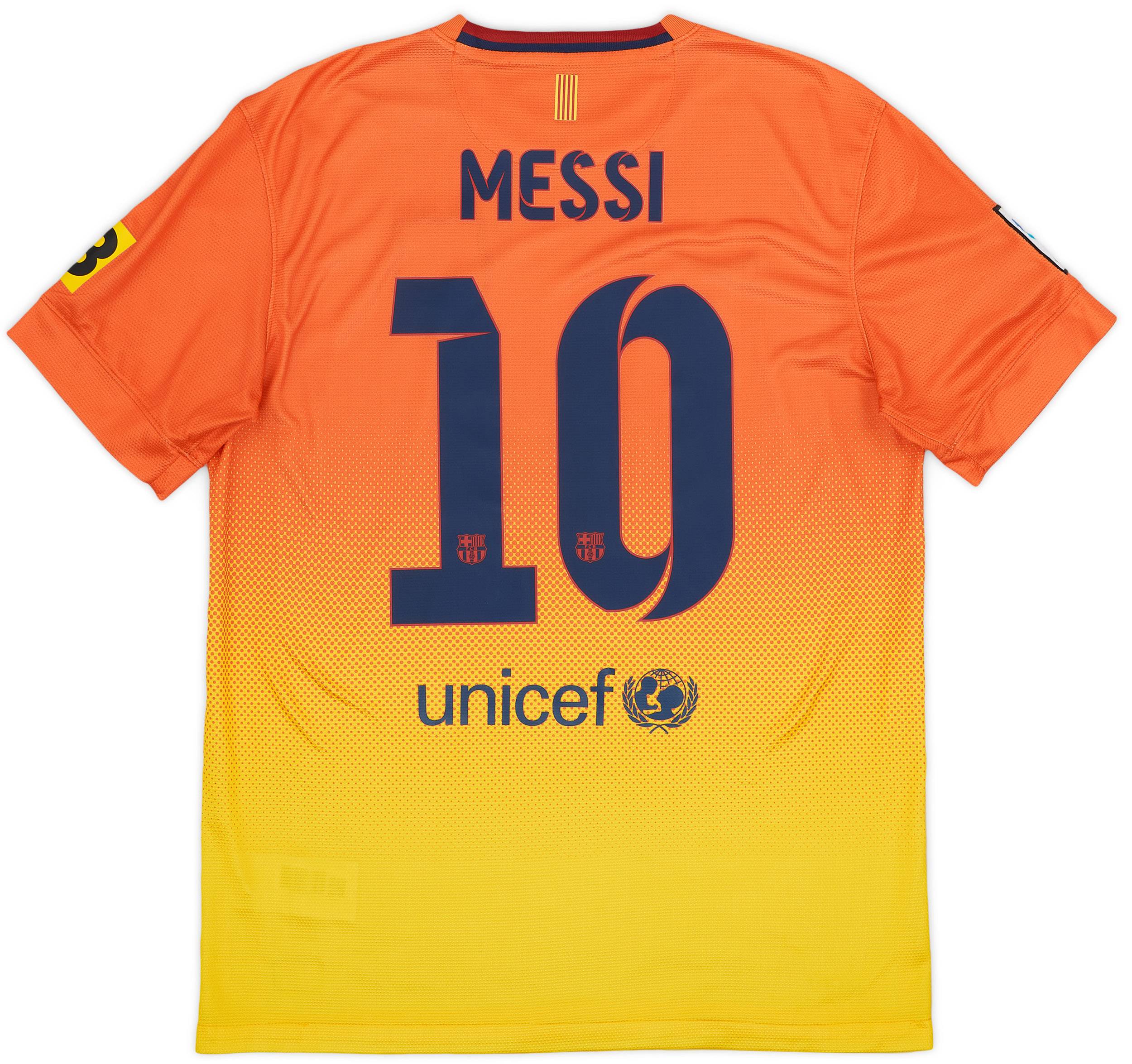 2012-13 Barcelona Away Shirt Messi #10 - 9/10 - (M)