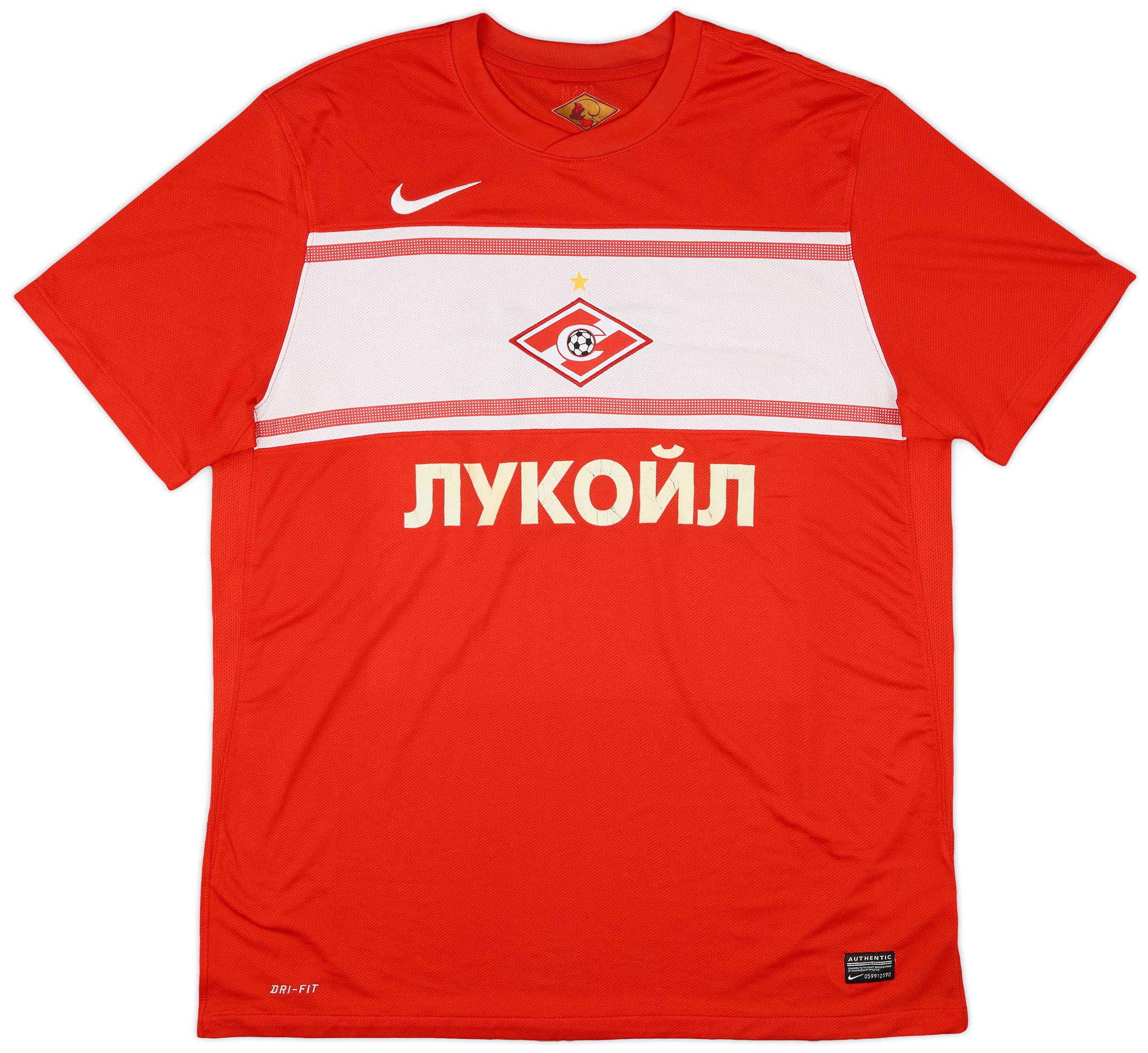 2012-13 Spartak Moscow Home Shirt - 6/10 - (XL)