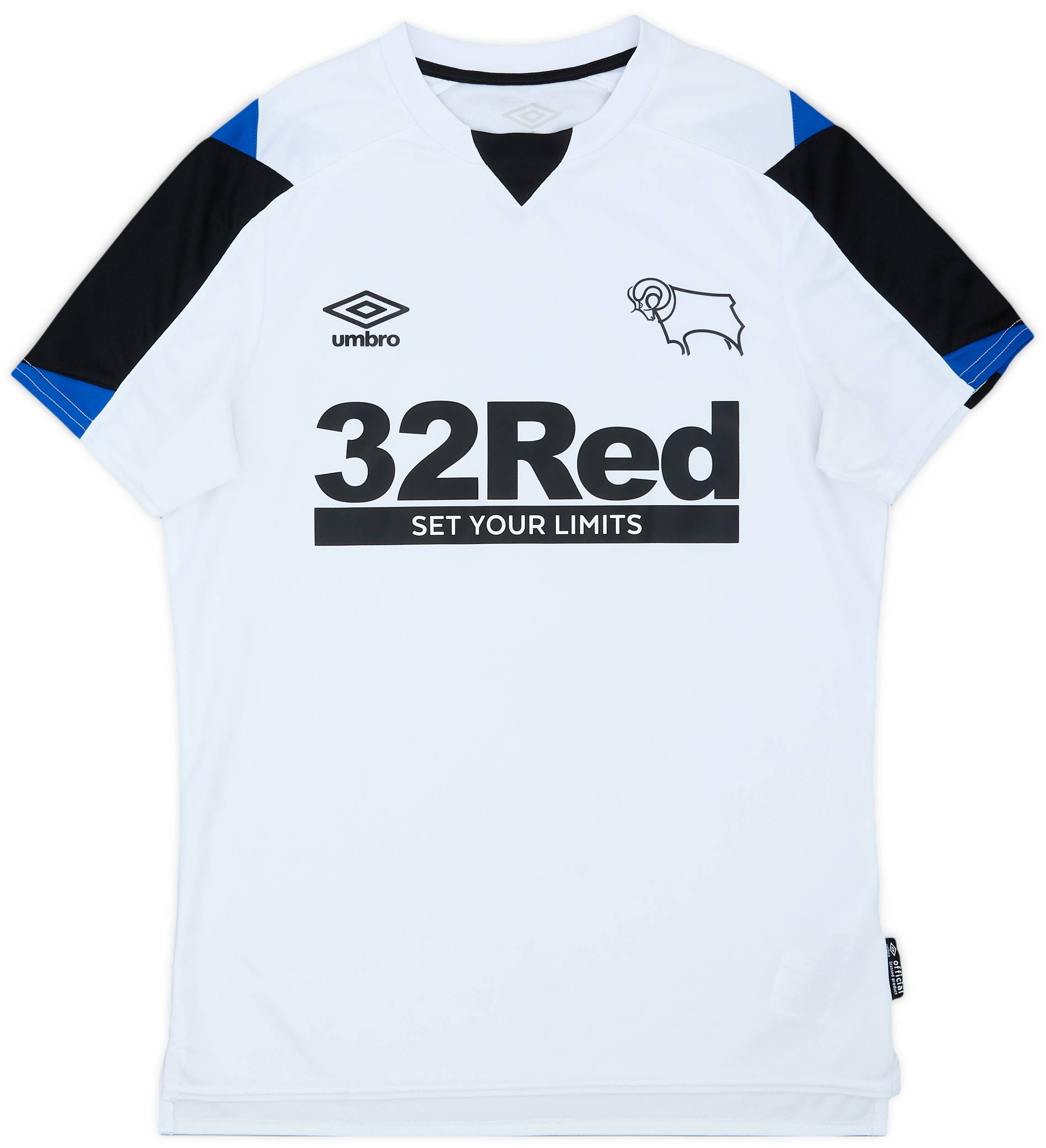 2021-22 Derby Home Shirt - 7/10 - (S)