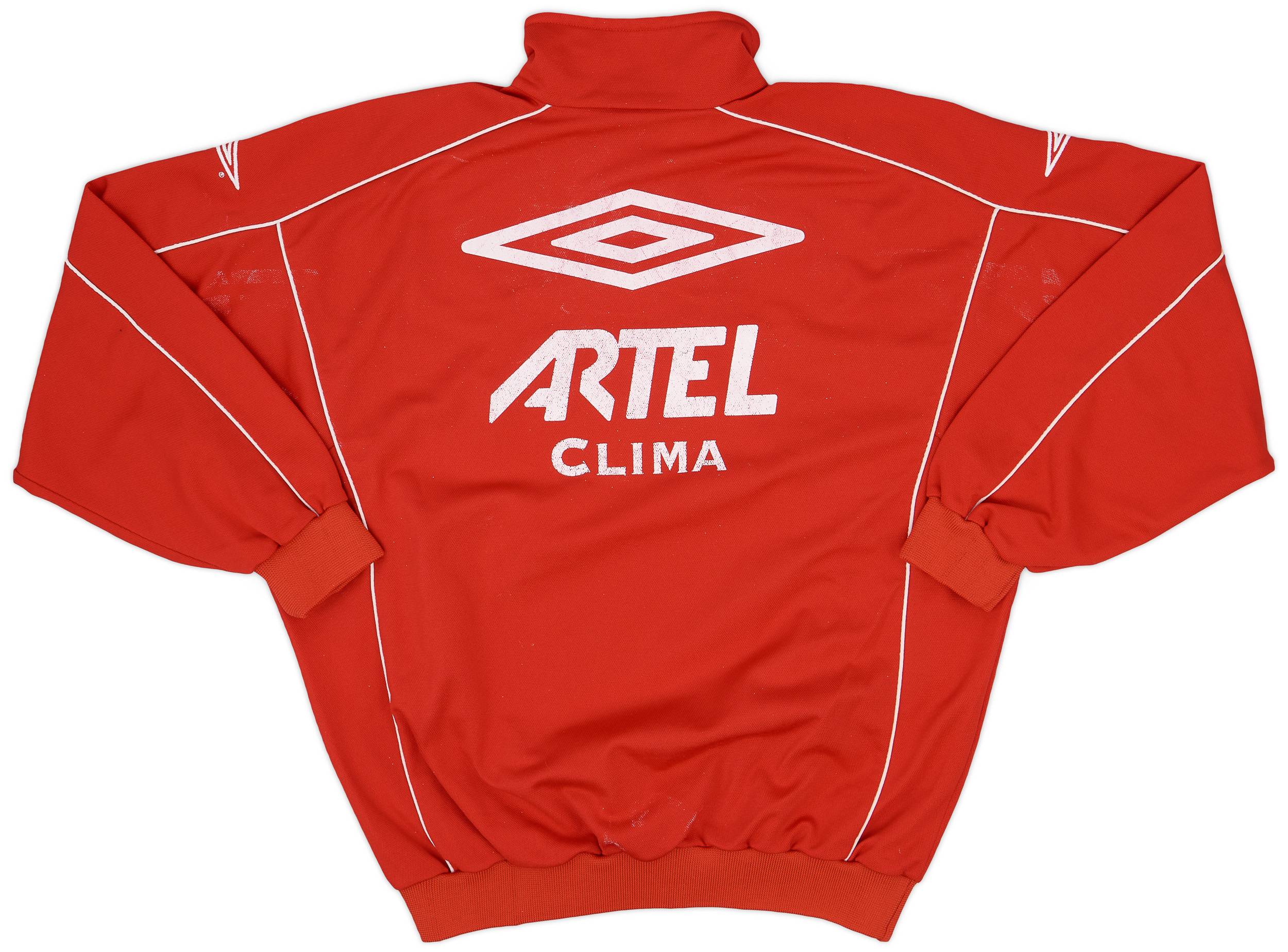 2000-01 Vicenza Umbro 1/4 Zip Track Jacket - 6/10 - (M)