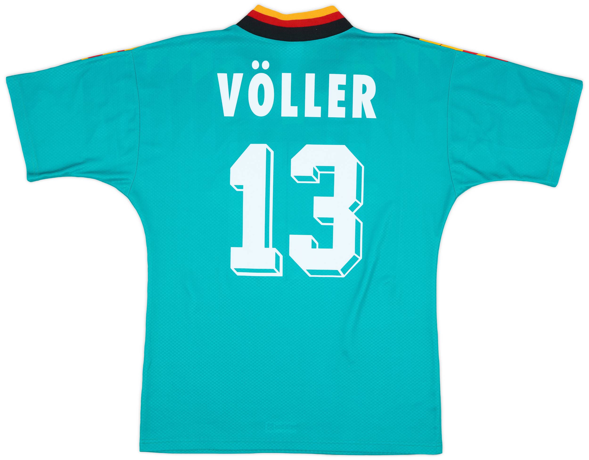 1994-96 Germany Away Shirt Voller #13 - 9/10 - (M)
