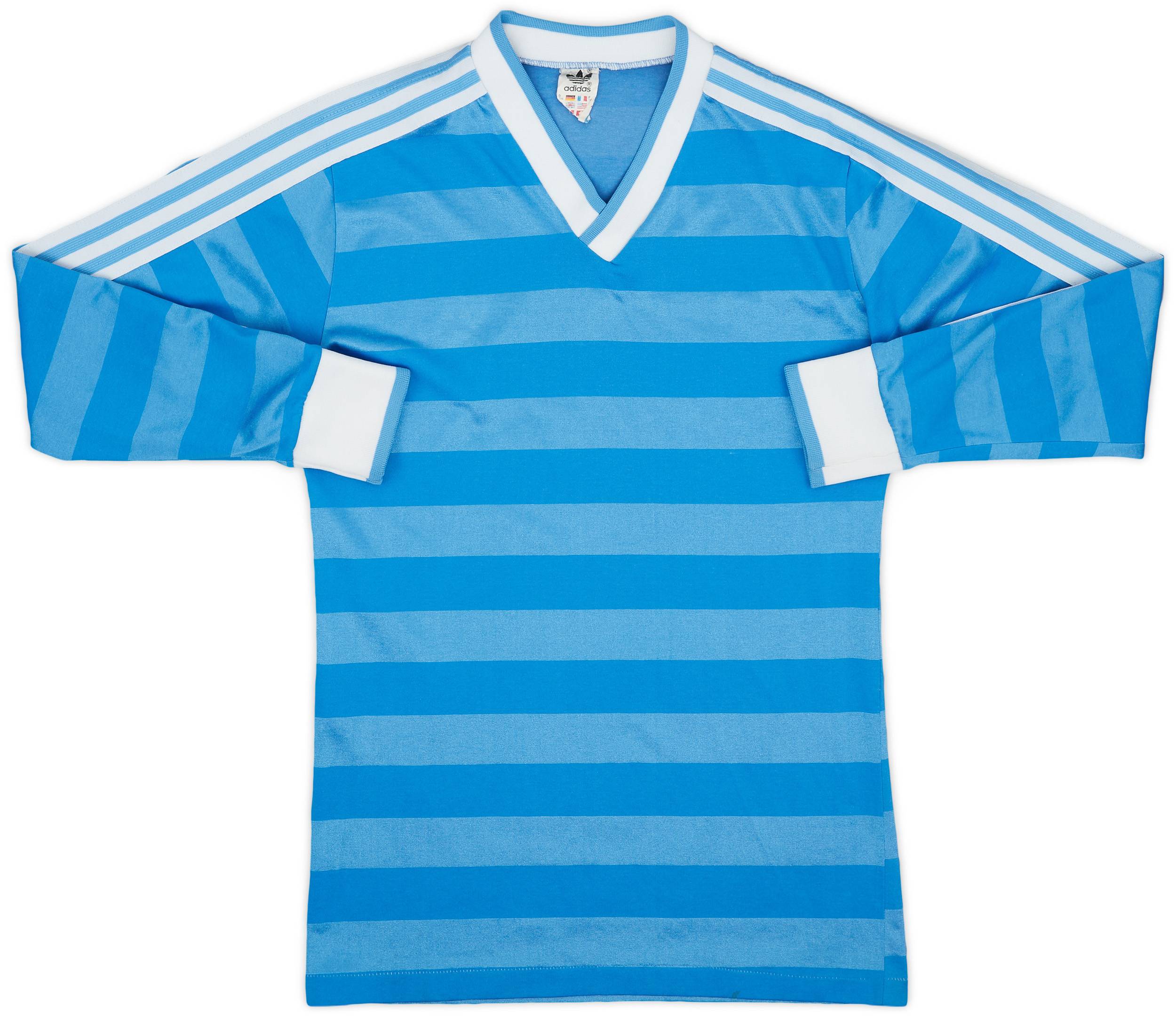 1980s adidas Template L/S Shirt - 7/10 - (S)