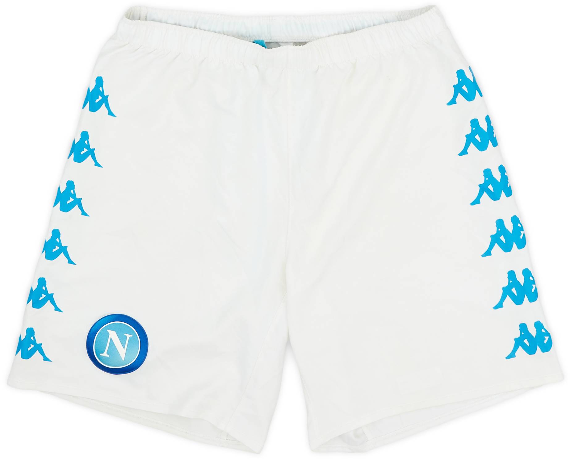 2018-19 Napoli Home Shorts - 7/10 - (L)