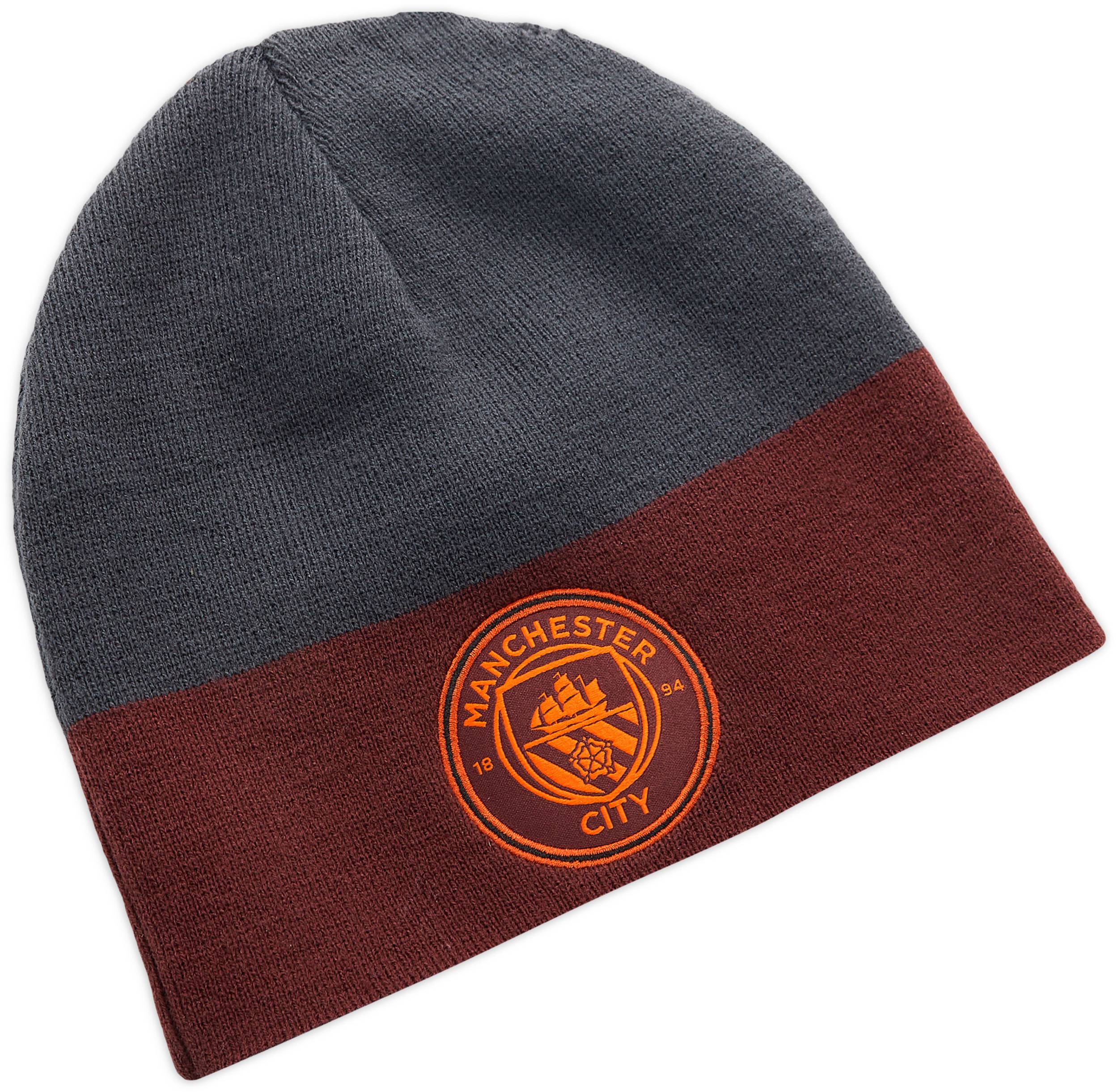 2023-24 Manchester City Staff Issue Beanie Hat - 7/10