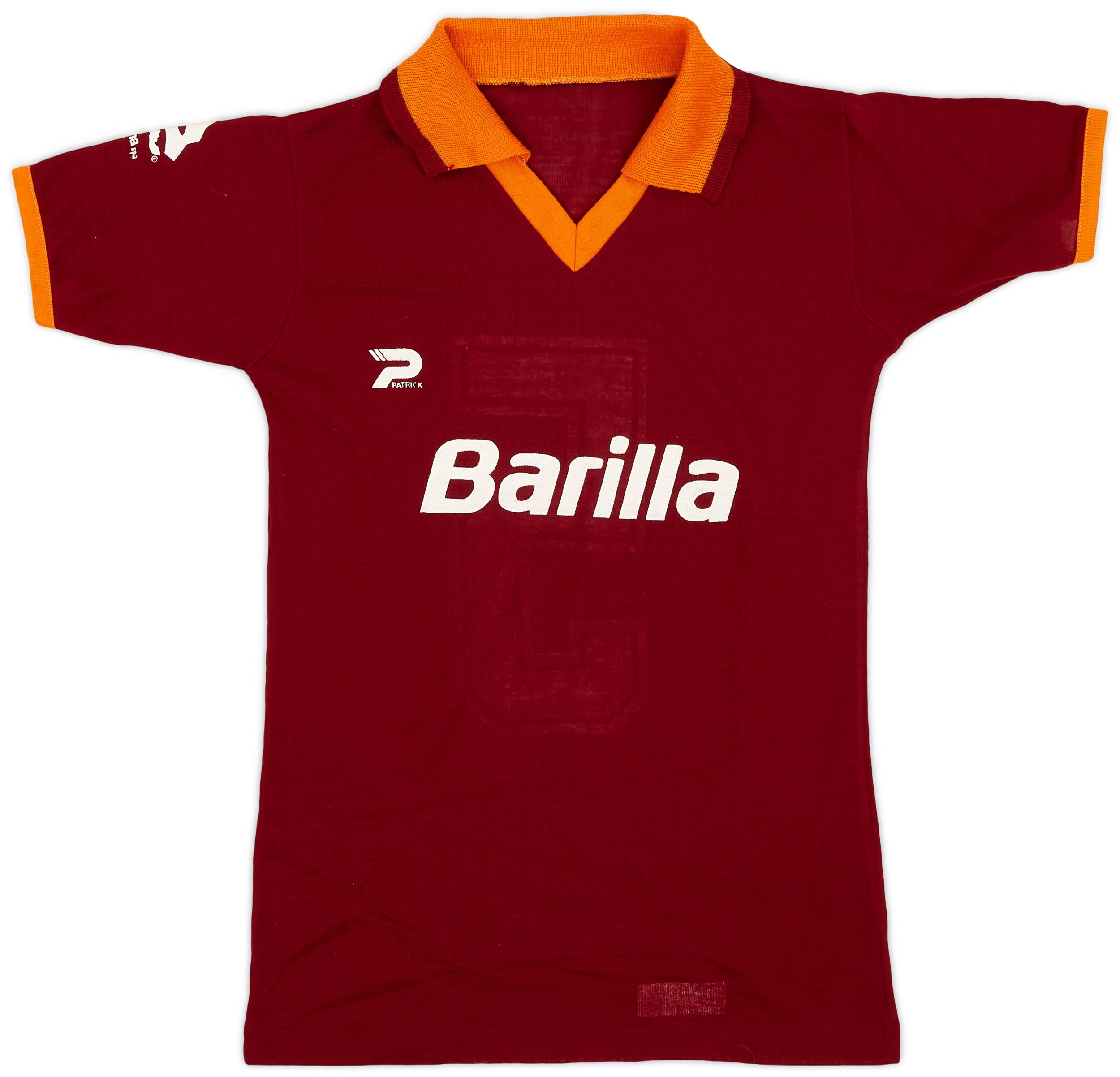 1983-84 Roma Home Shirt #5 - 9/10 - (L.Boys)