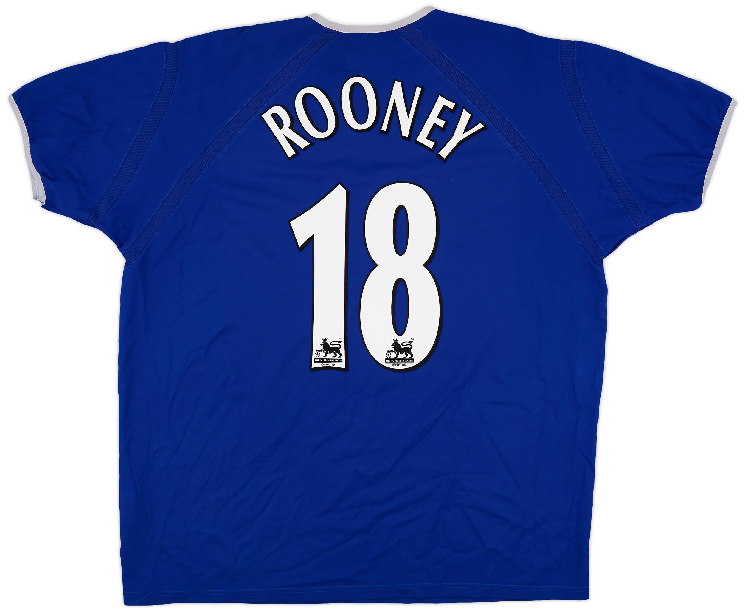 2003-04 Everton Home Shirt Rooney #18 - 9/10 - (XL)