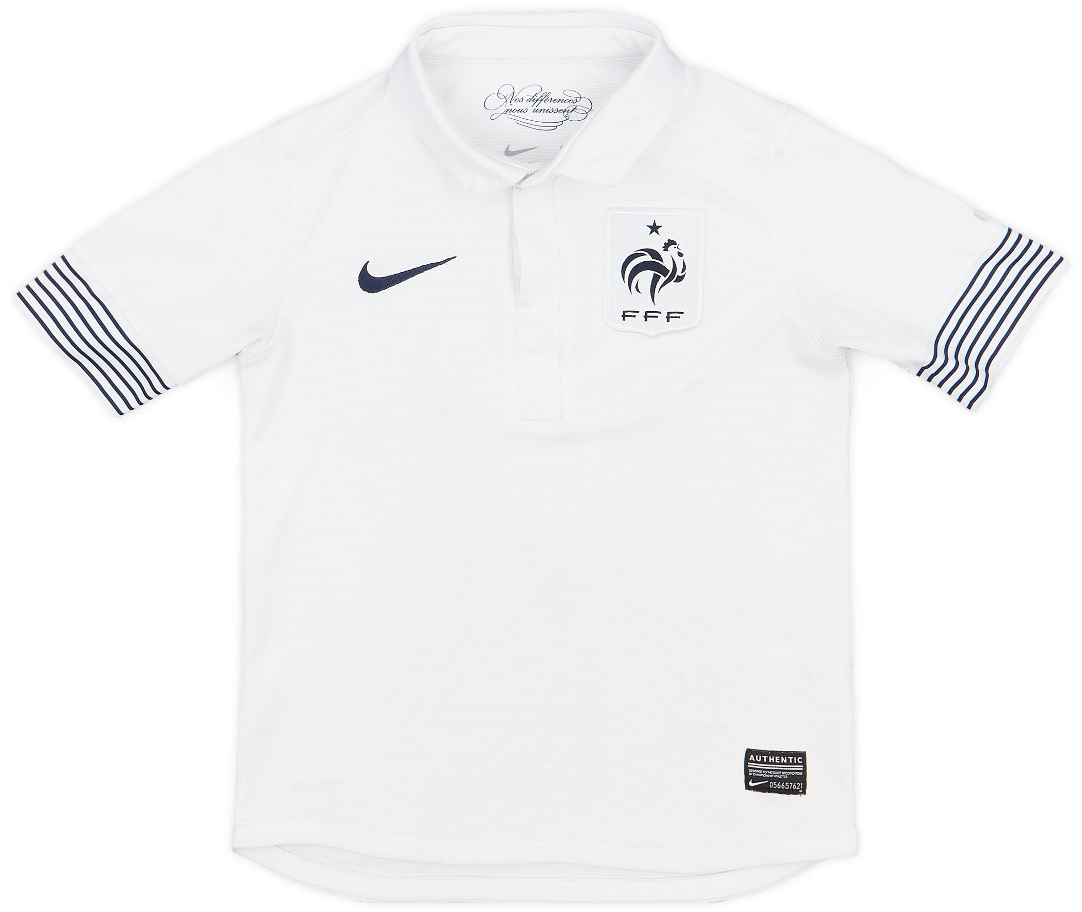 2012-13 France Away Shirt - 9/10 - (S.Boys)