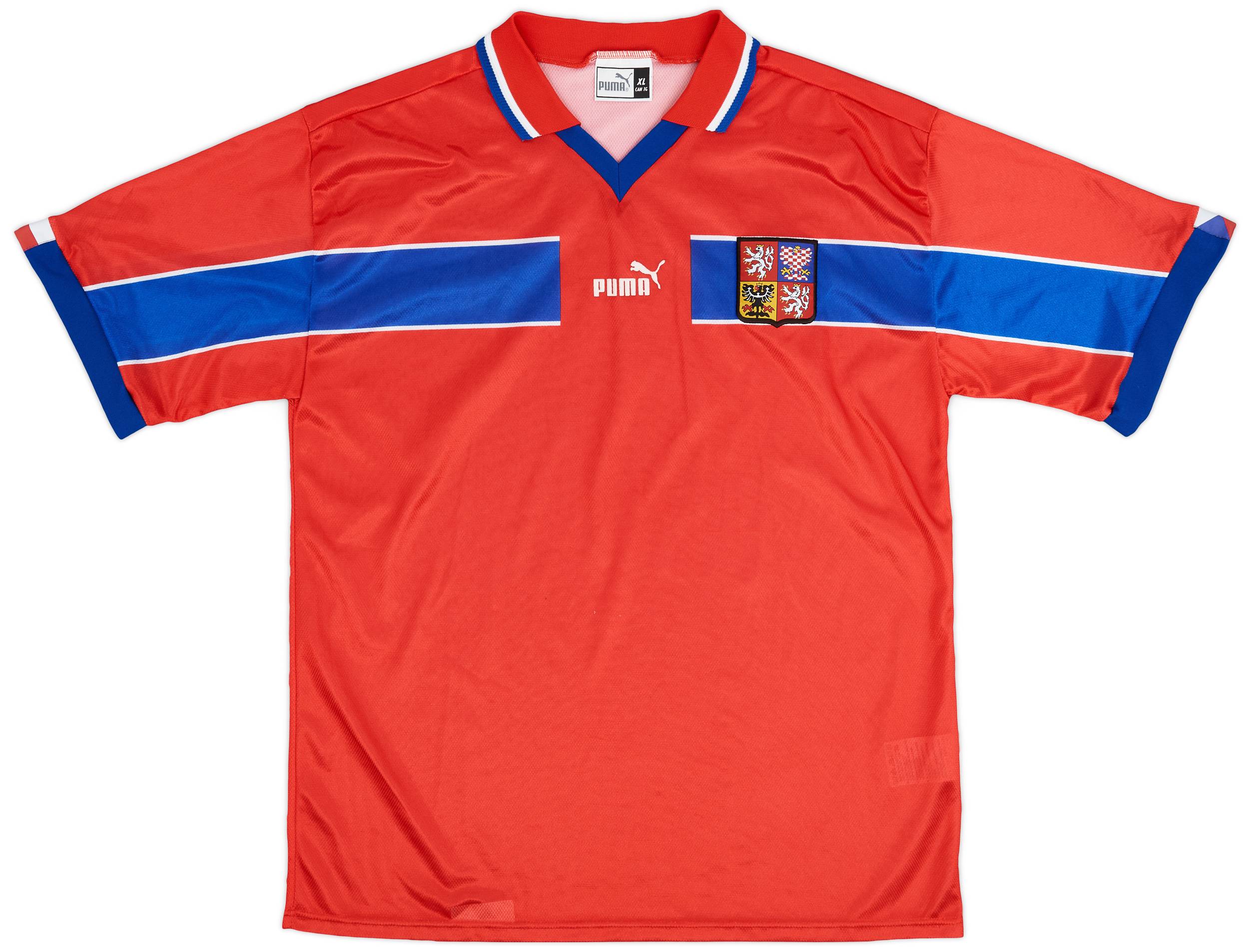 1998-00 Czech Republic Home Shirt - 8/10 - (XL)
