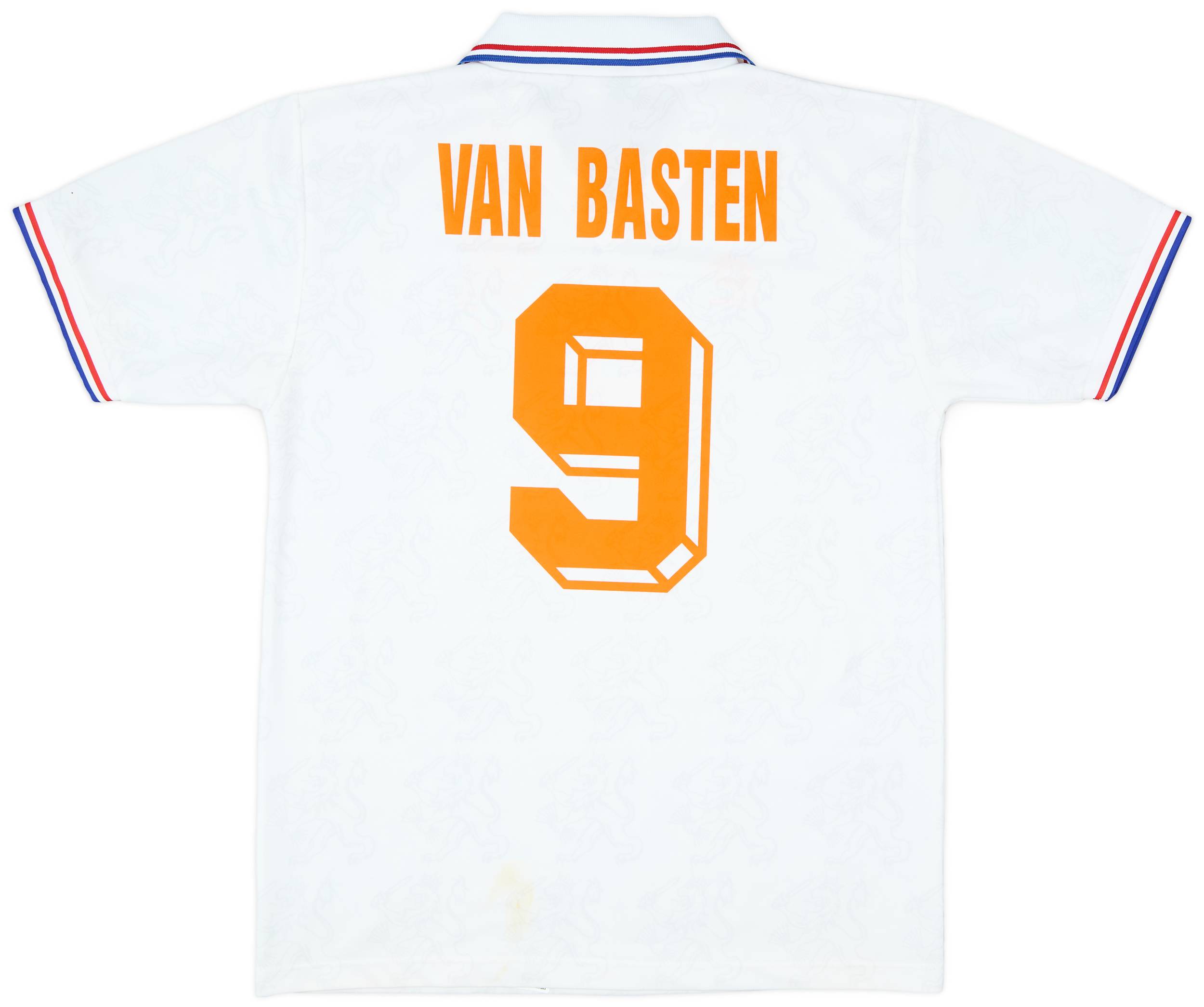 1992-94 Netherlands Away Shirt Van Basten #9 - 9/10 - (XL)