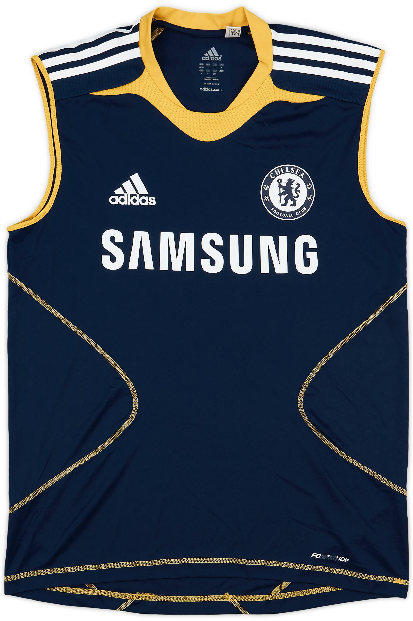 2010 11 Chelsea adidas Training Vest 8 10 XL