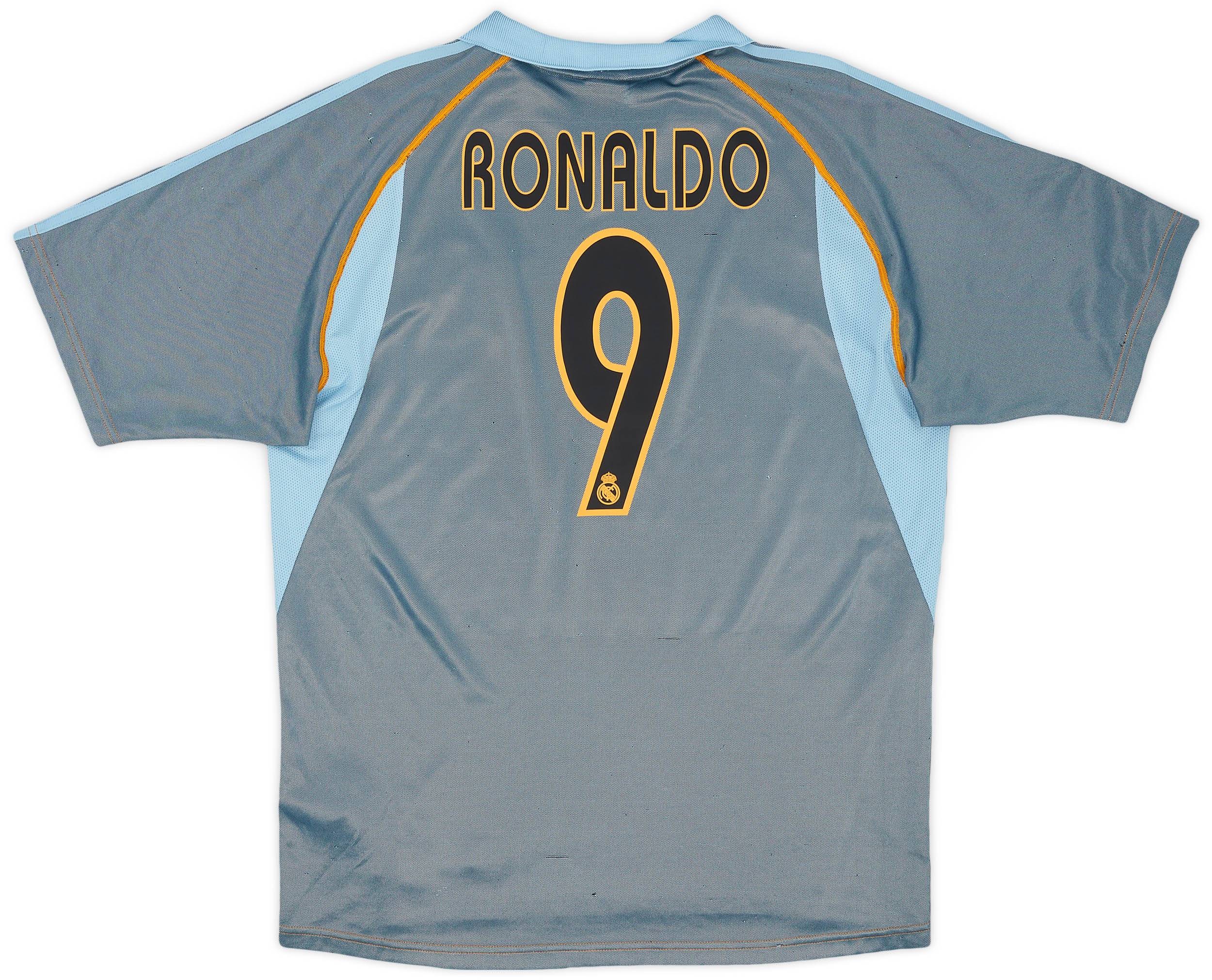 2003-04 Real Madrid Third Shirt Ronaldo #9 - 6/10 - (M)