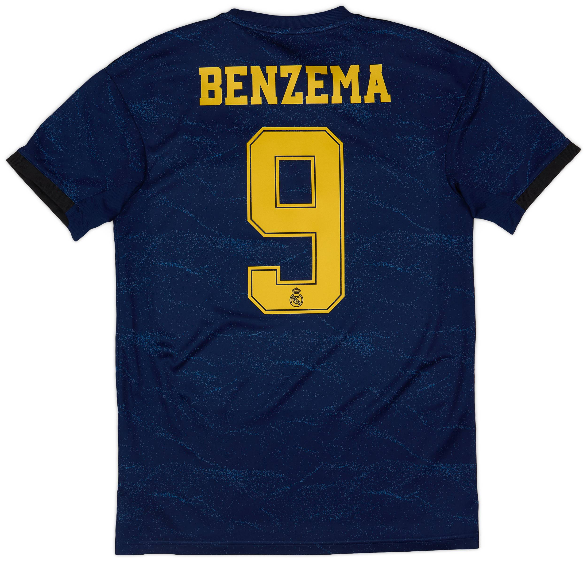 2019 20 Real Madrid Away Shirt Benzema 9 5 10 M