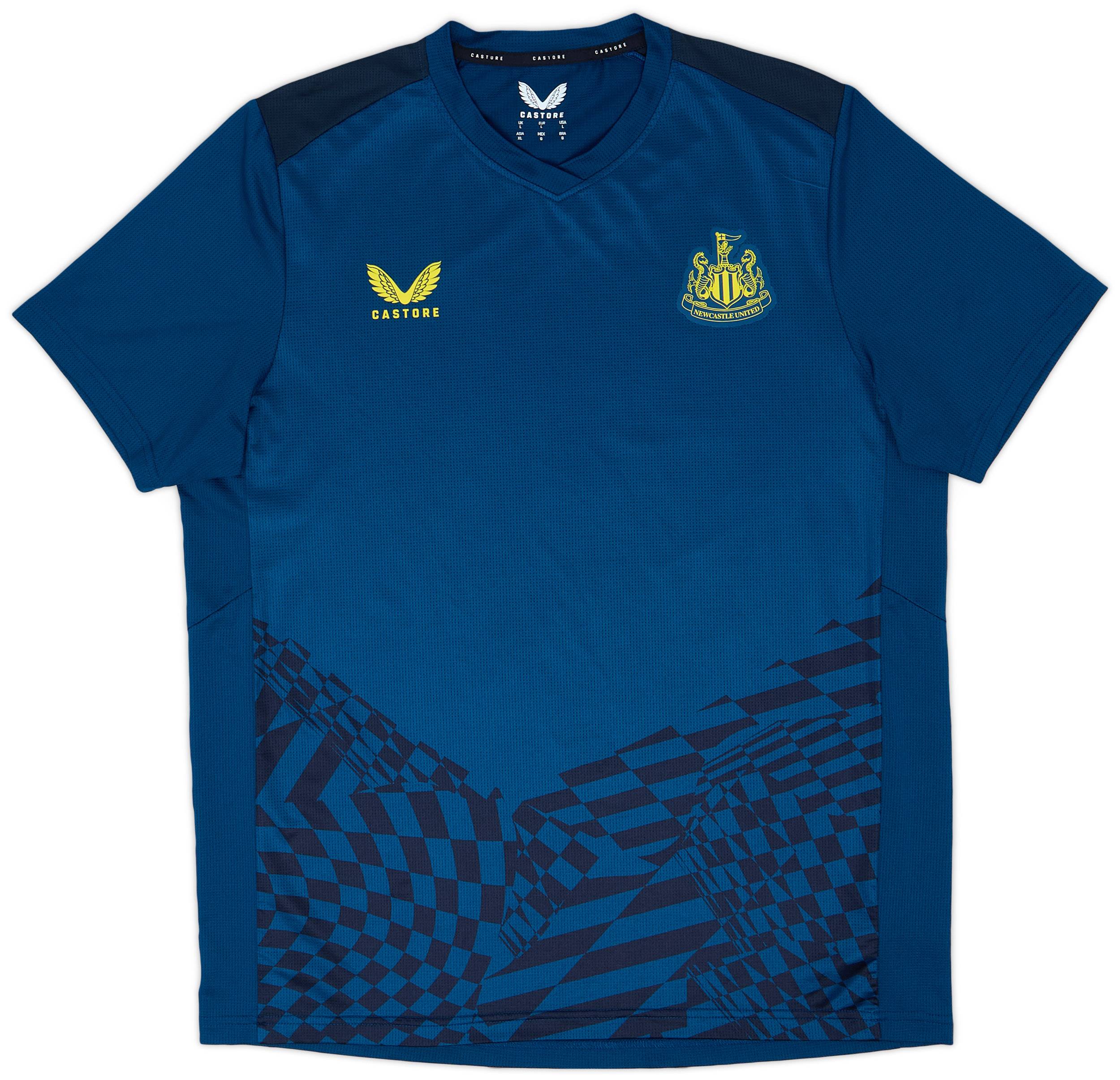 2023-24 Newcastle Castore Pre-Match Shirt - 7/10 - (M)