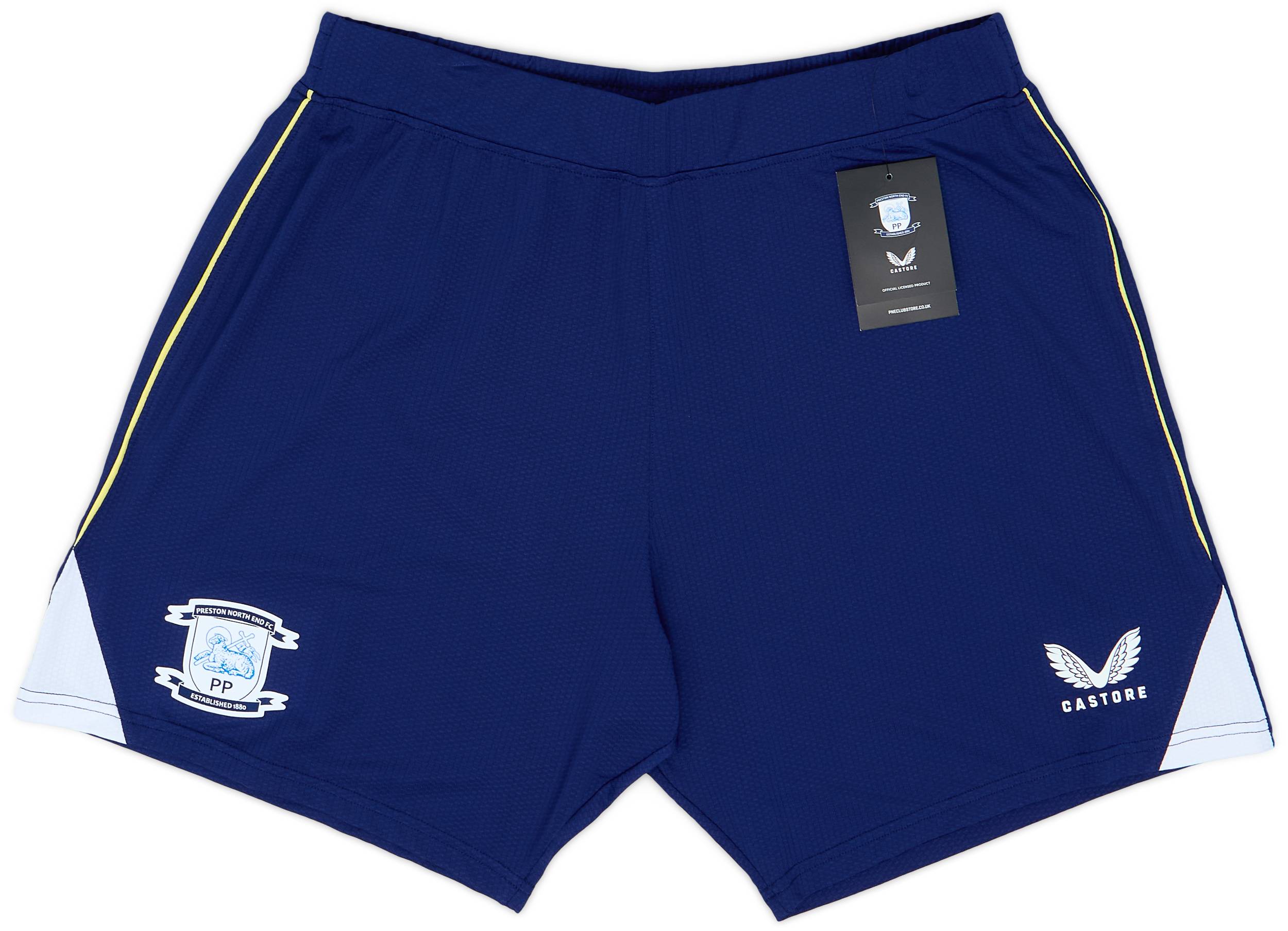 2023-24 Preston North End Authentic Home Shorts